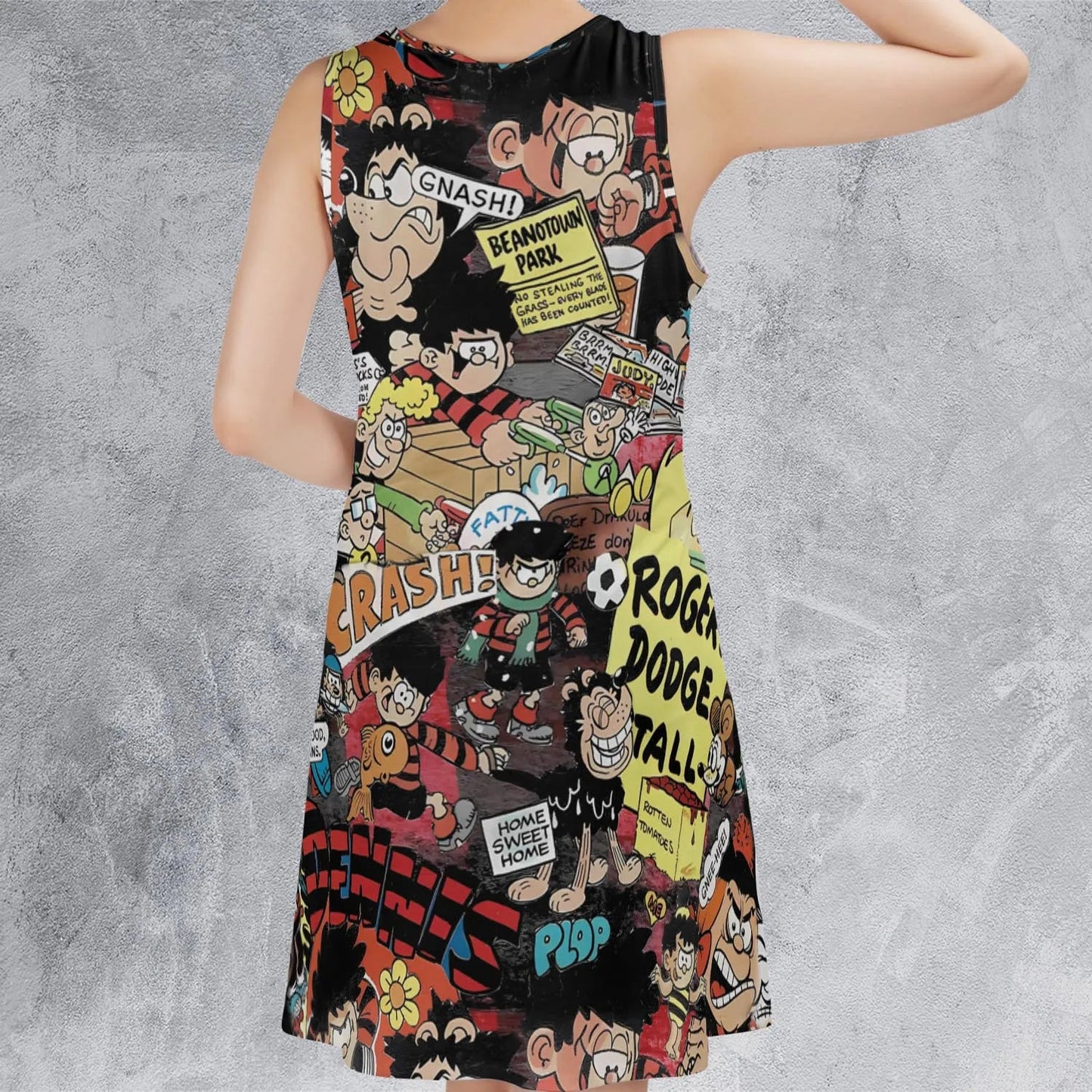 Casual Sleeveless Dress - UTAY4FGA