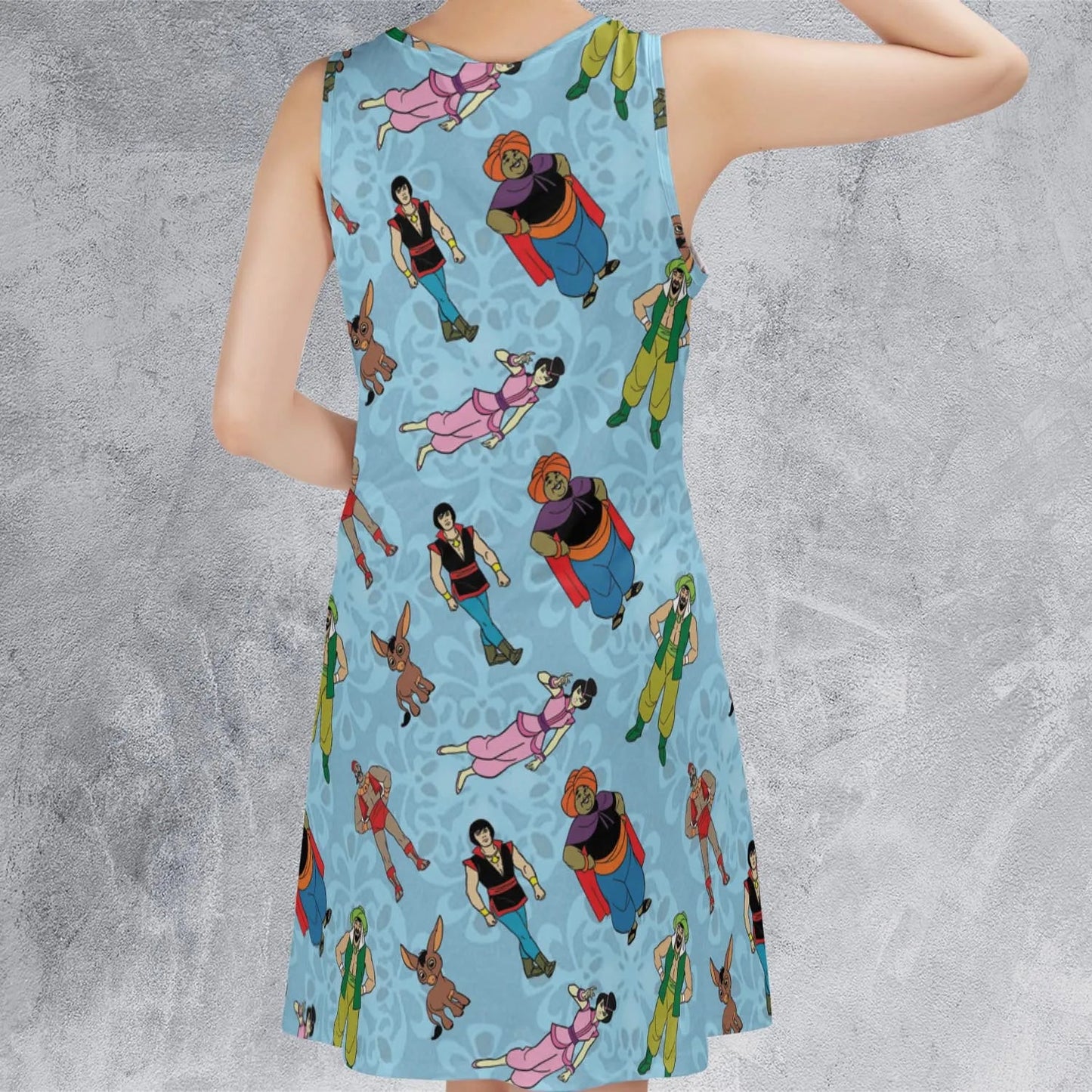 Casual Sleeveless Dress - GJCMSFX1