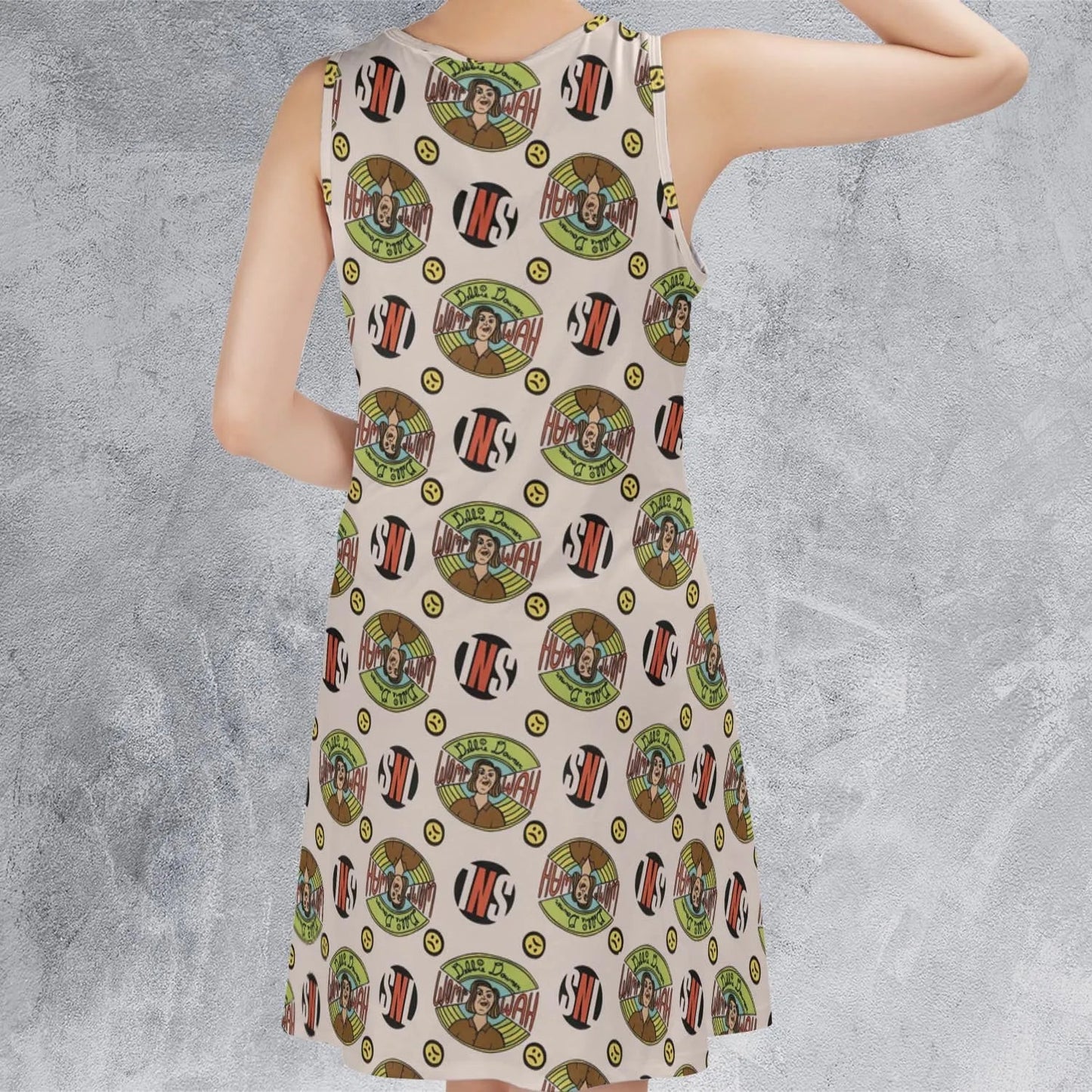 Casual Sleeveless Dress - JGW1UU98