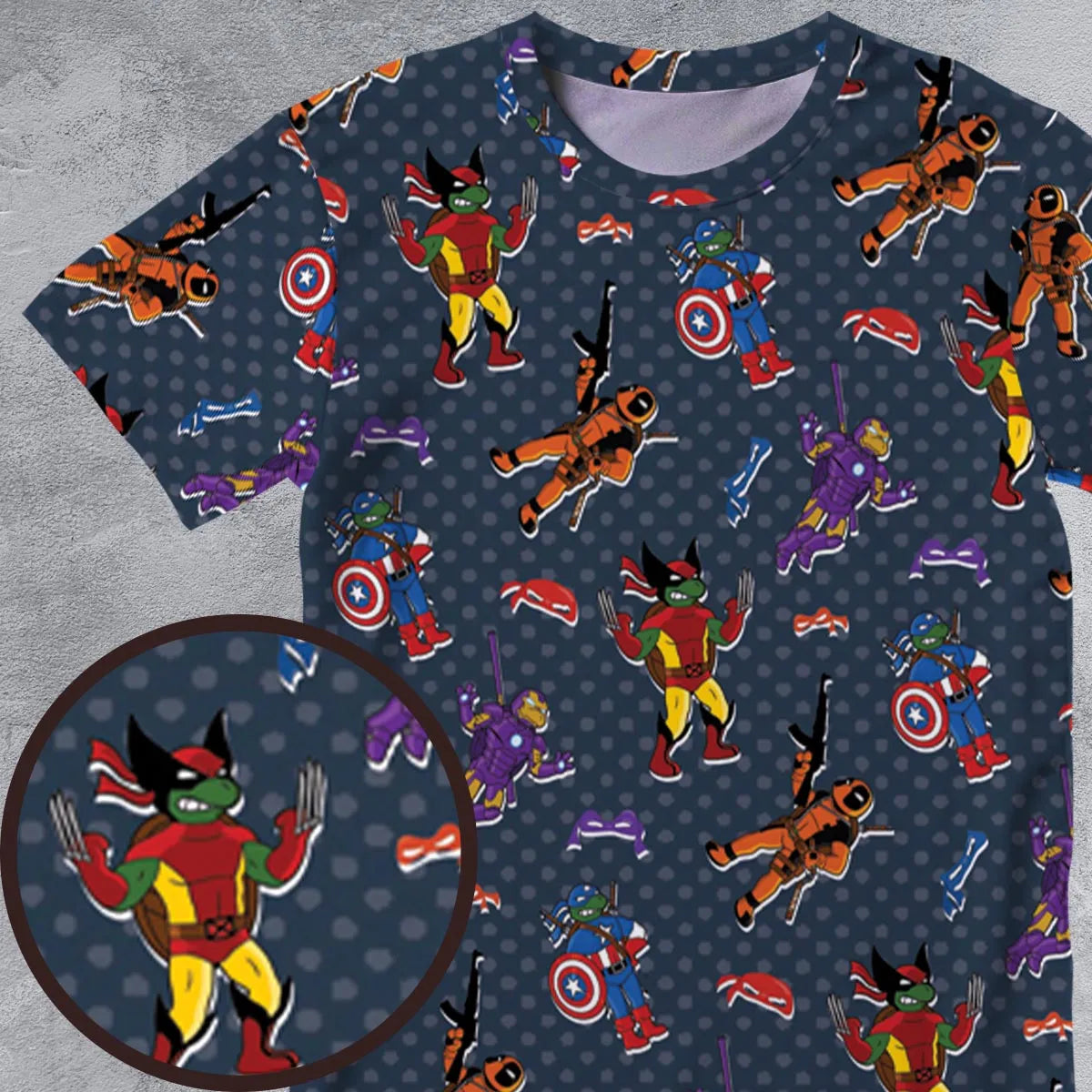 Full Print T-Shirt - QQNMETNY