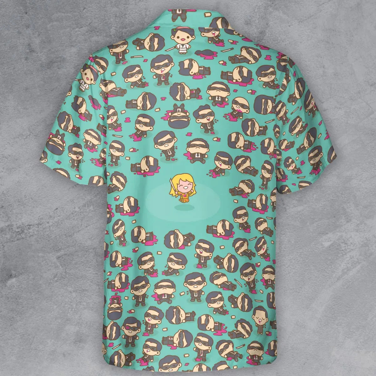 Short Sleeve Button Shirt - N1HCY815