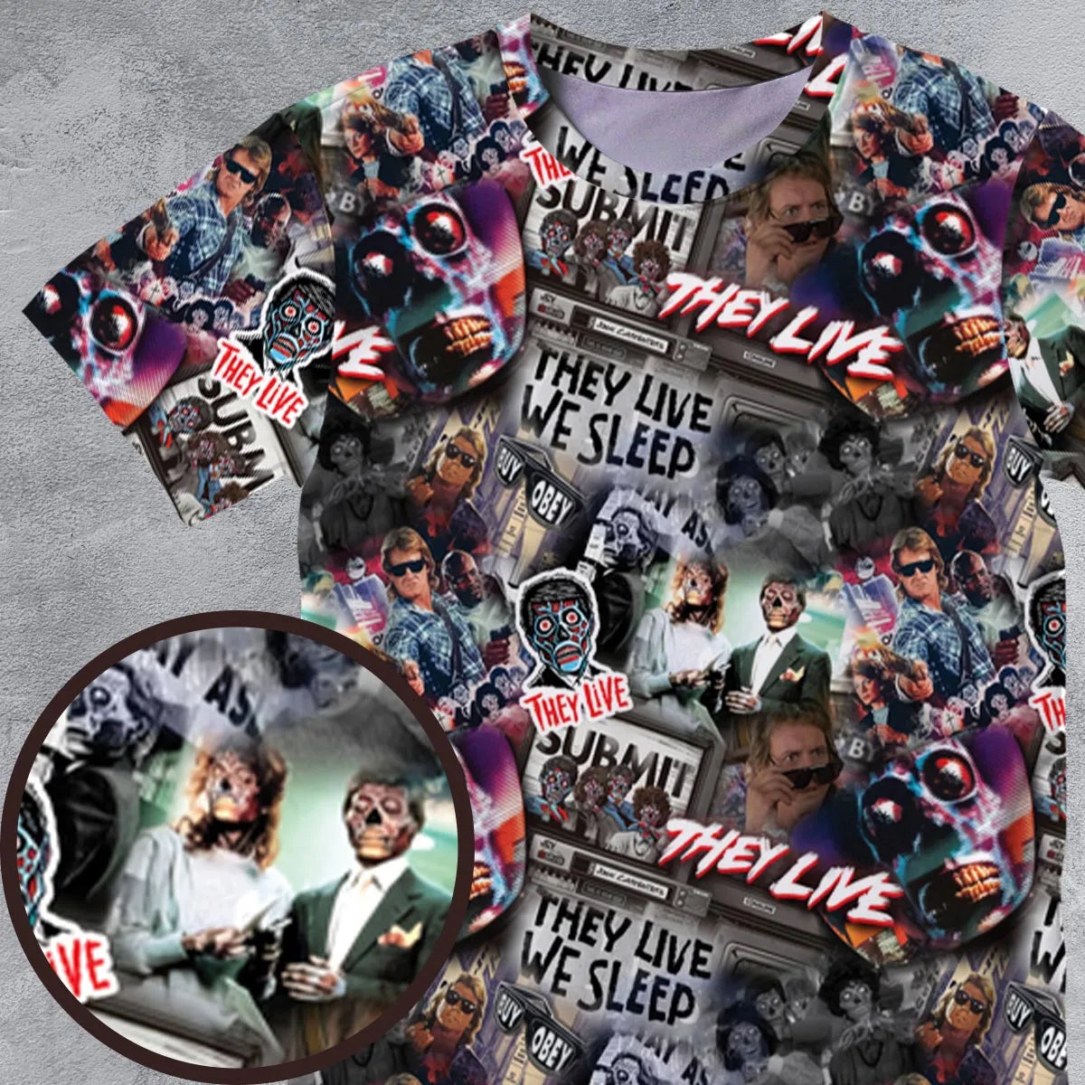 Full Print T-shirt - 3BR6C353