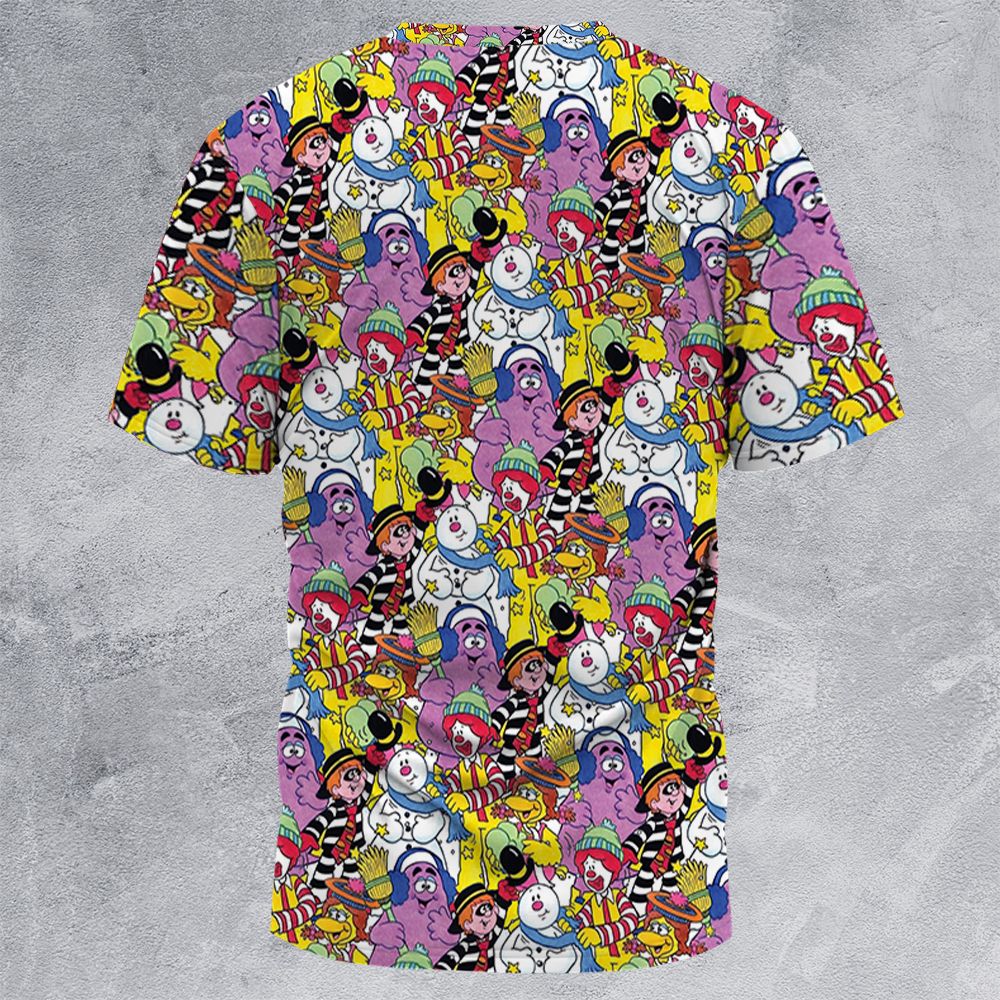 All-Over Print Unisex T-Shirt - 9D2NVESU - - 4