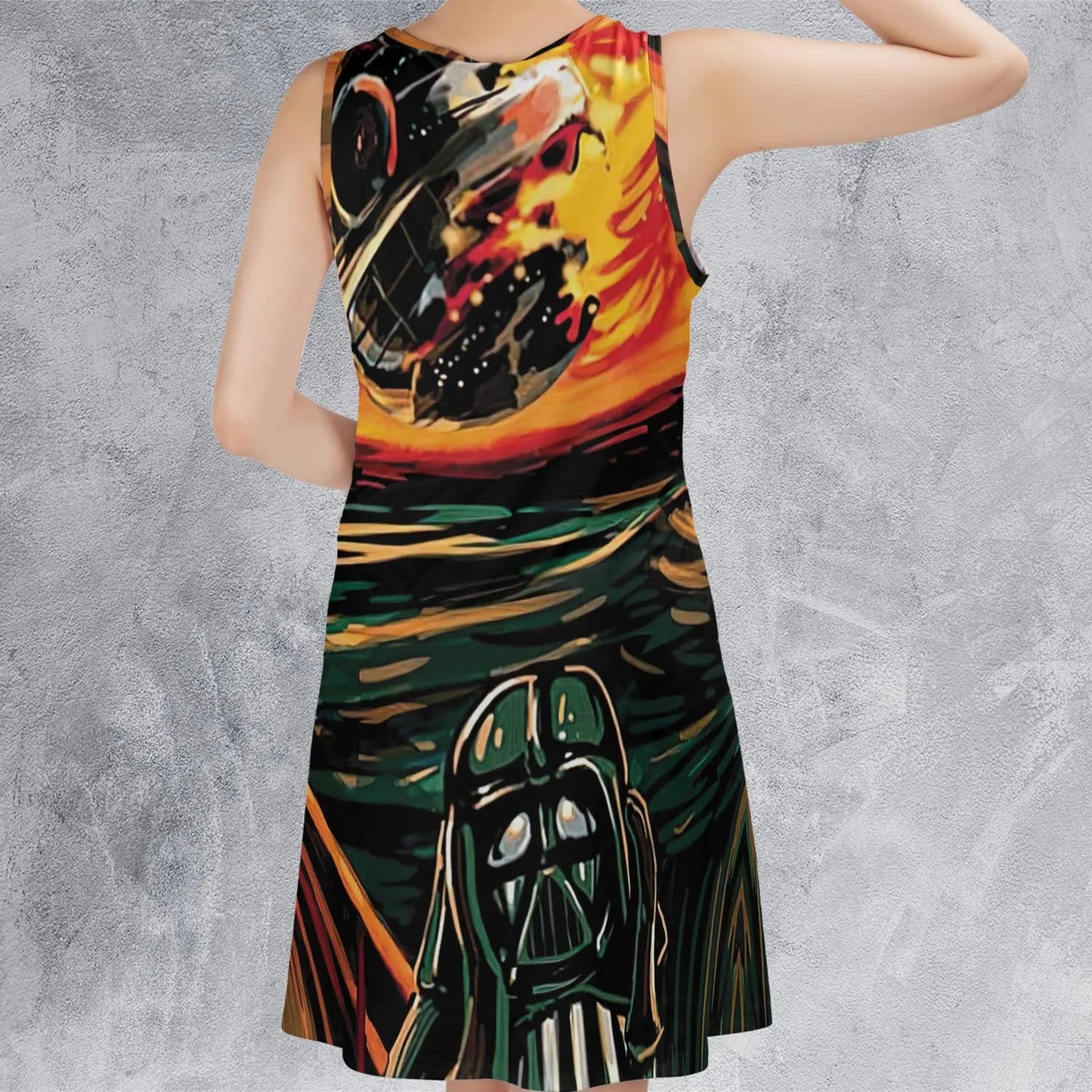 Casual Sleeveless Dress - XNXT989S