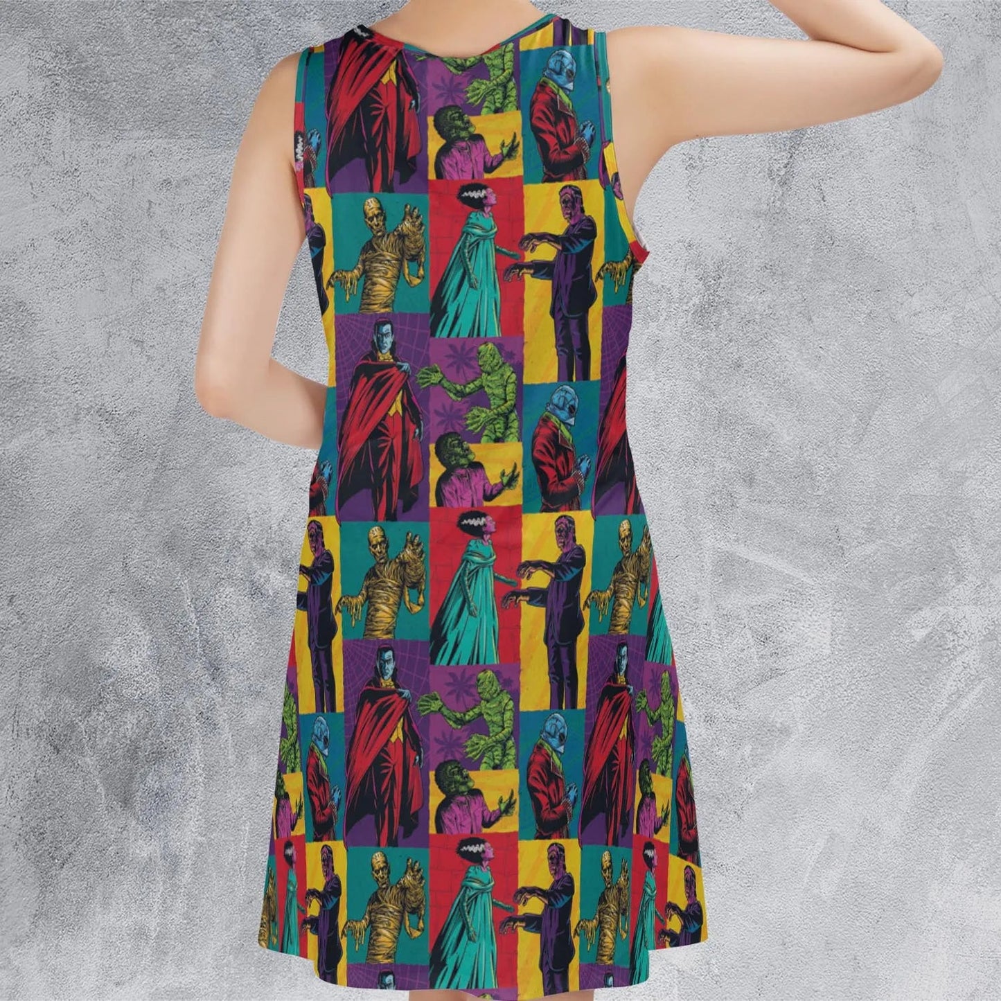 Casual Sleeveless Dress - MZ5XAPVC