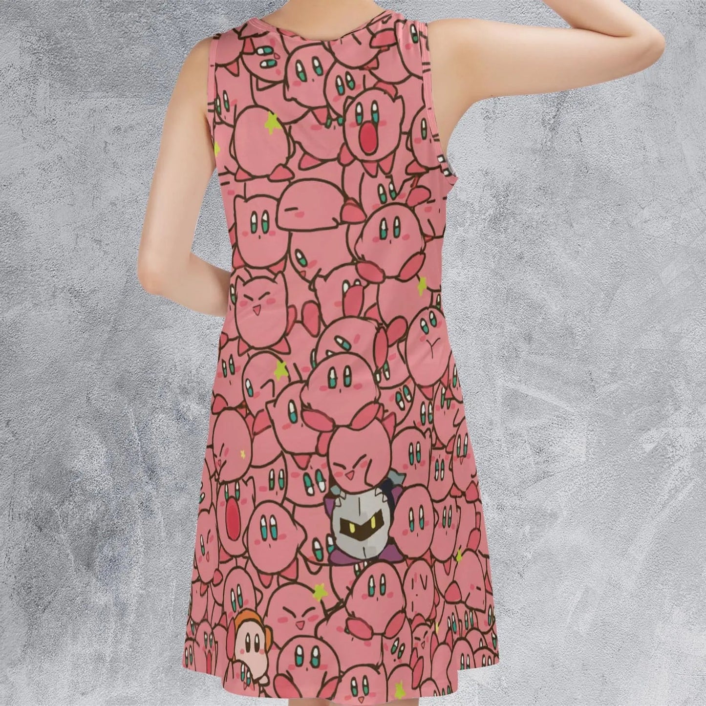 Casual Sleeveless Dress - QTMWJETP