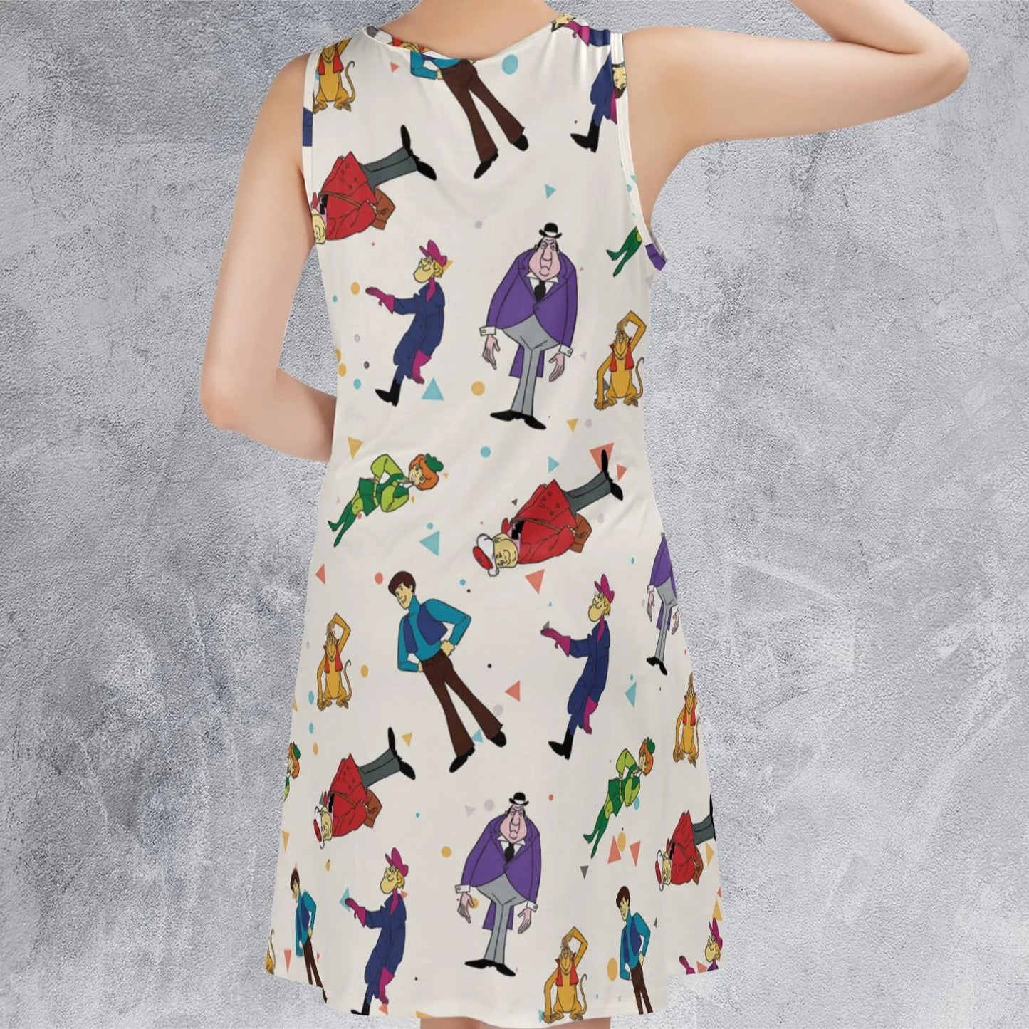 Casual Sleeveless Dress - 1Z8YLJWR