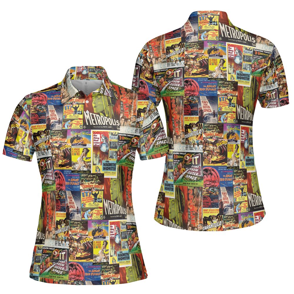 AOP Men/Women Polo Shirt - PWE1CDFV - - 5