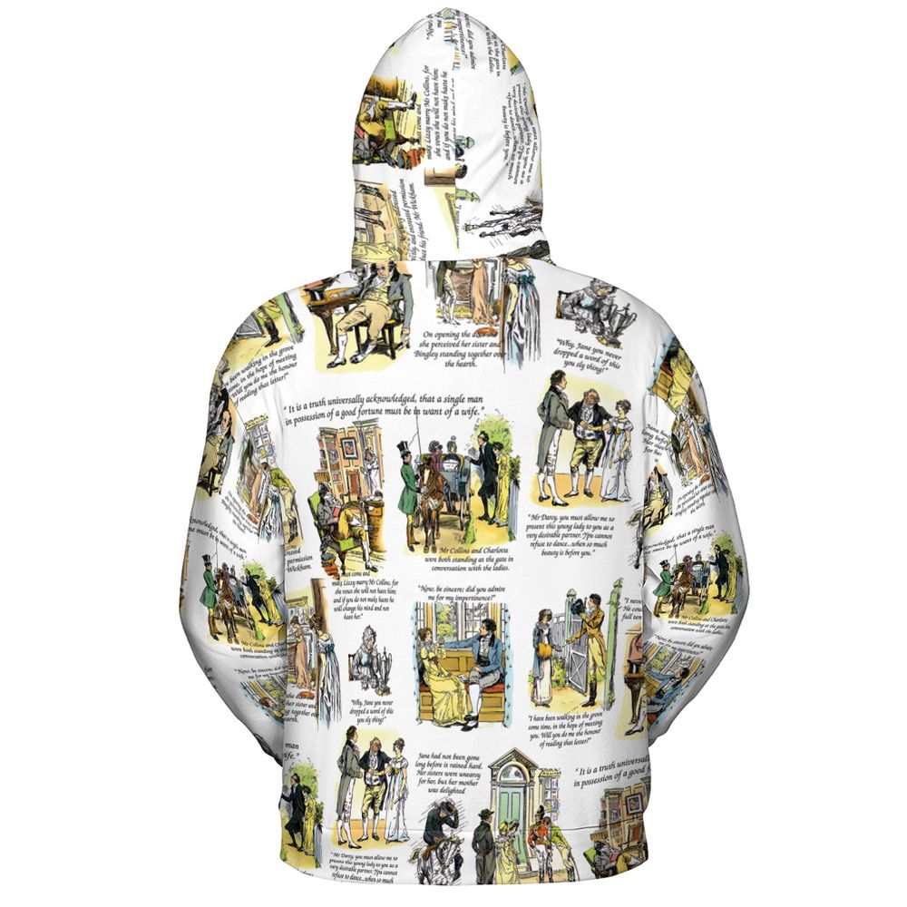 All-over Print Hoodie - HK73DL28 - - 4