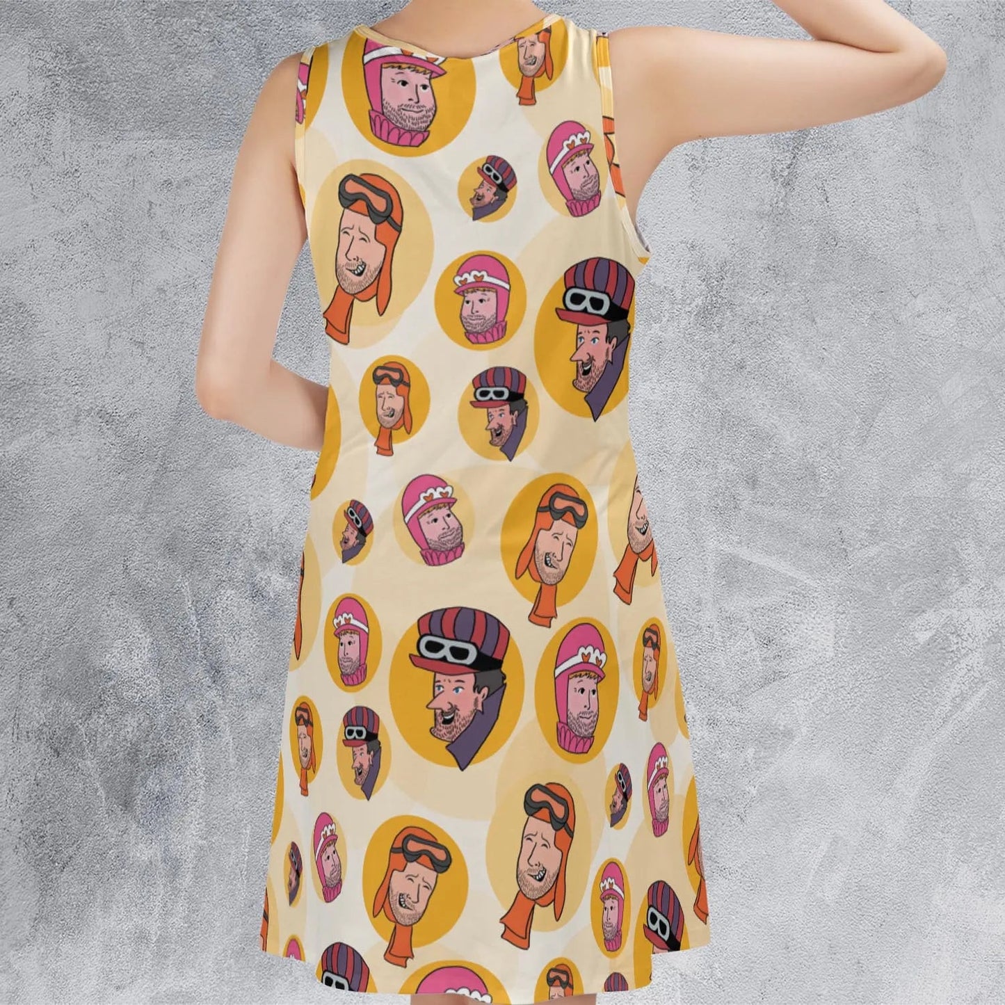 Casual Sleeveless Dress - VSBDNZLN