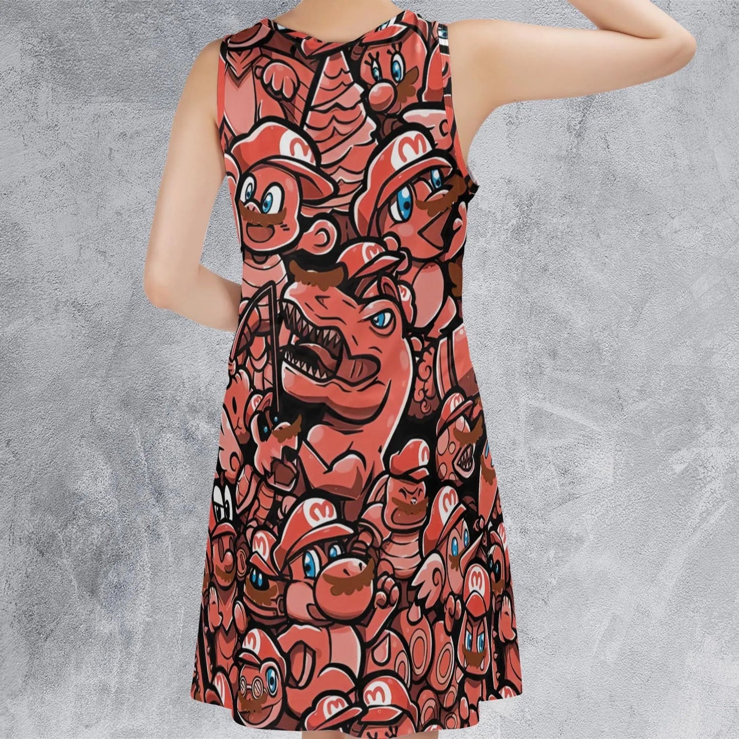 Casual Sleeveless Dress - PGJ5R4HB