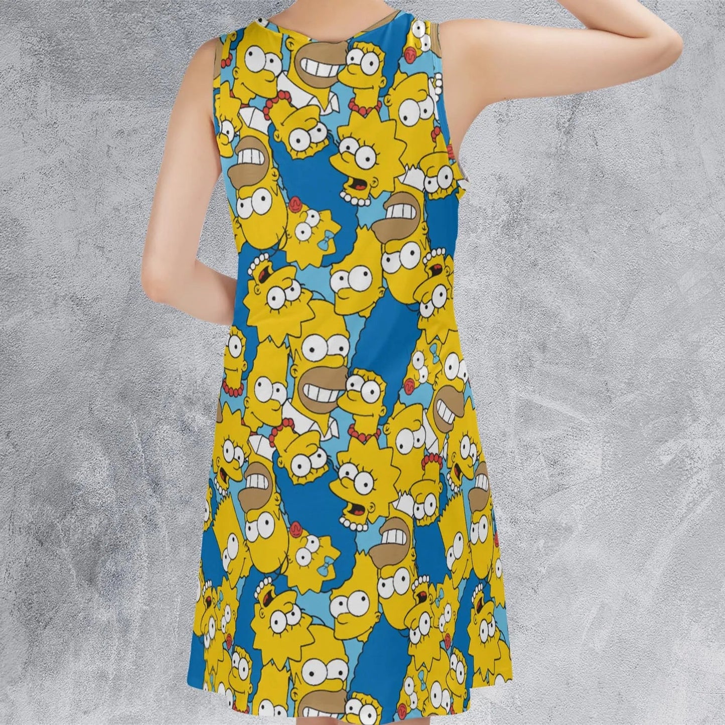 Casual Sleeveless Dress - UCT9JDNS