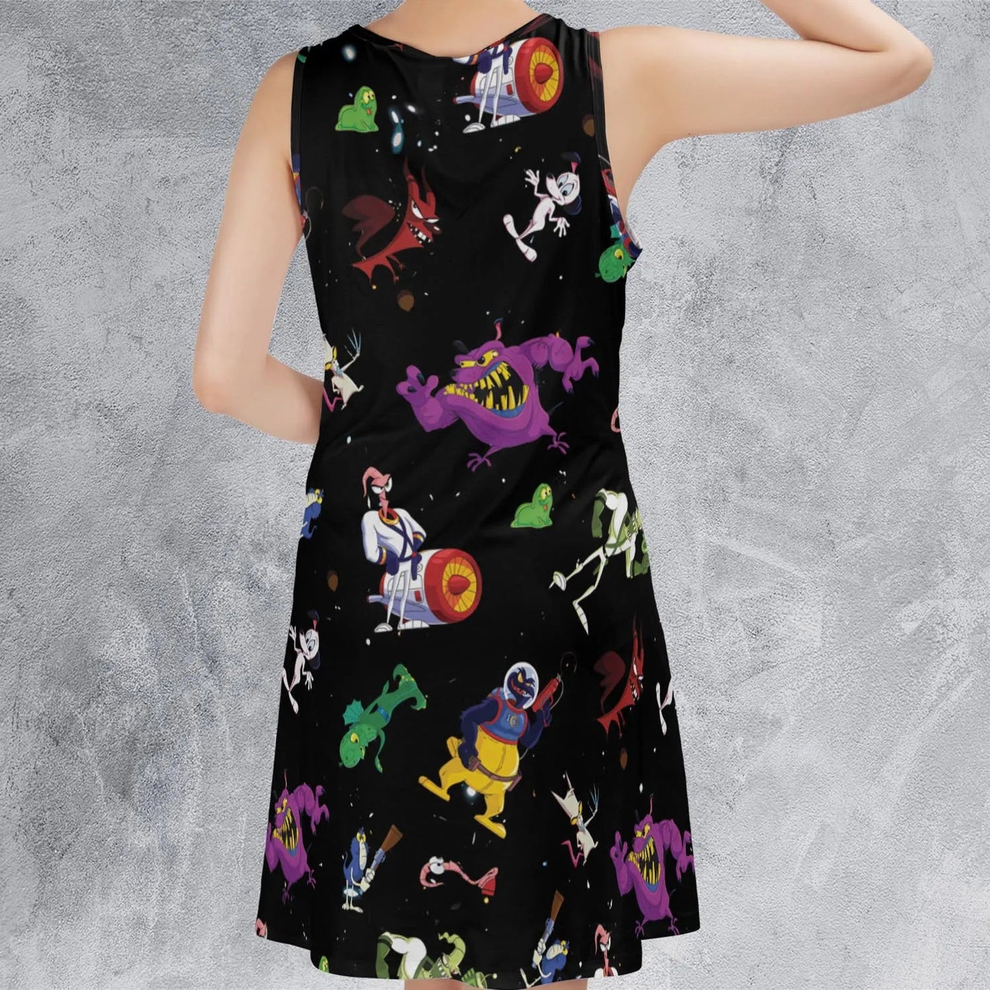 Casual Sleeveless Dress - SHBRL3UV