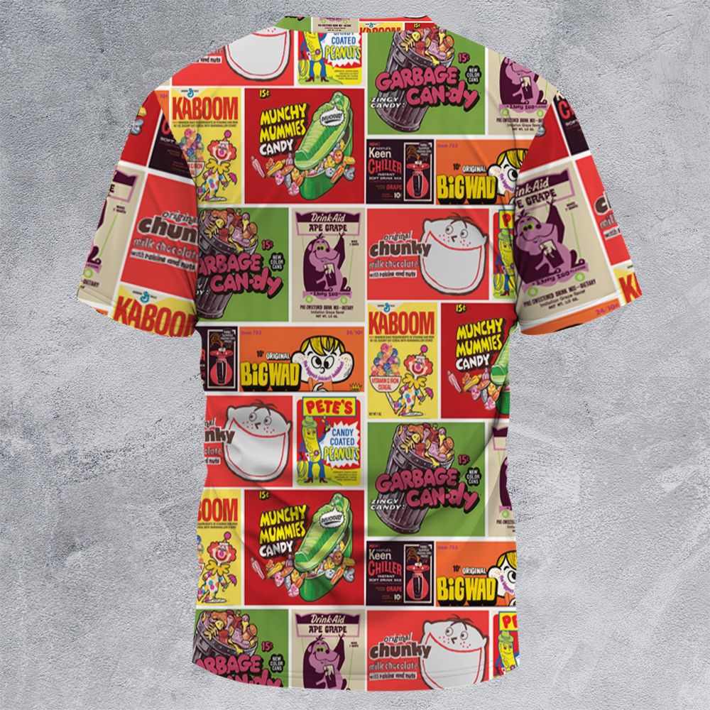All-Over Print Unisex T-Shirt - 1HJABYBR - - 4