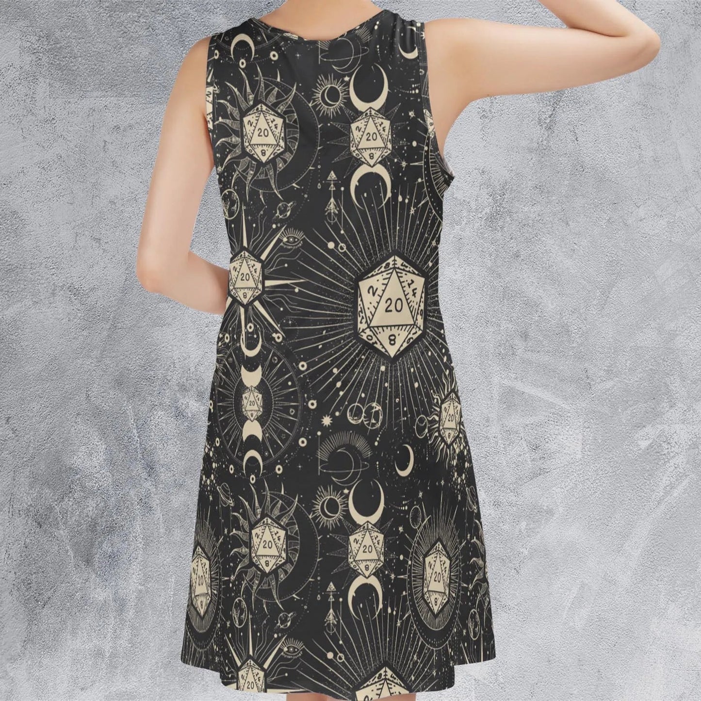 Casual Sleeveless Dress - 2NVCPHS1
