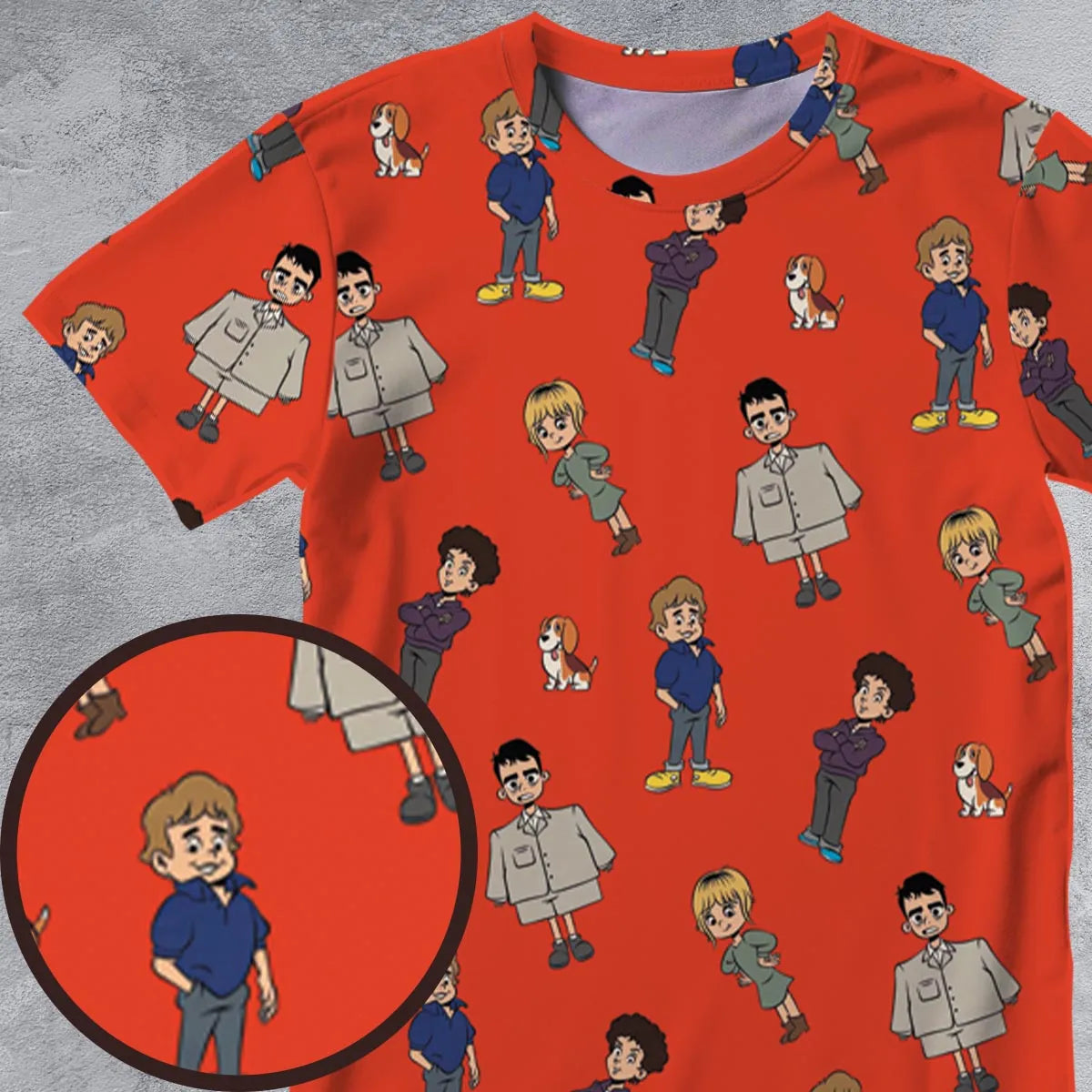 Full Print T-Shirt - B1UJWH2F