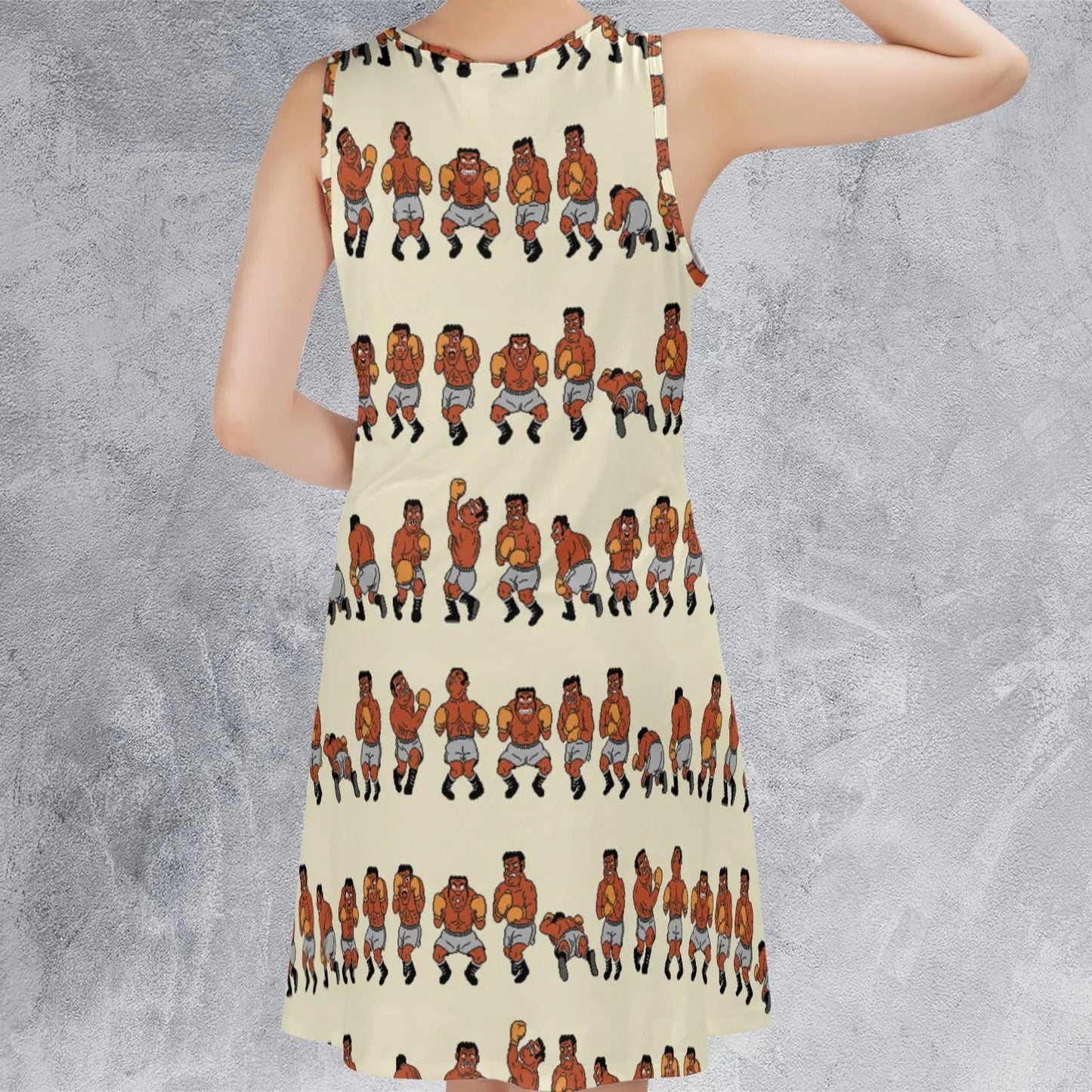 Casual Sleeveless Dress - YS4A8Z3M
