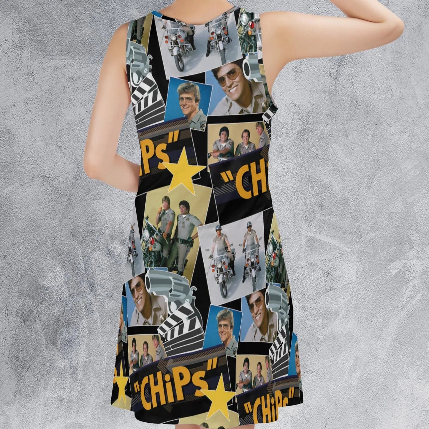 Casual Sleeveless Dress - WAPKUQP8