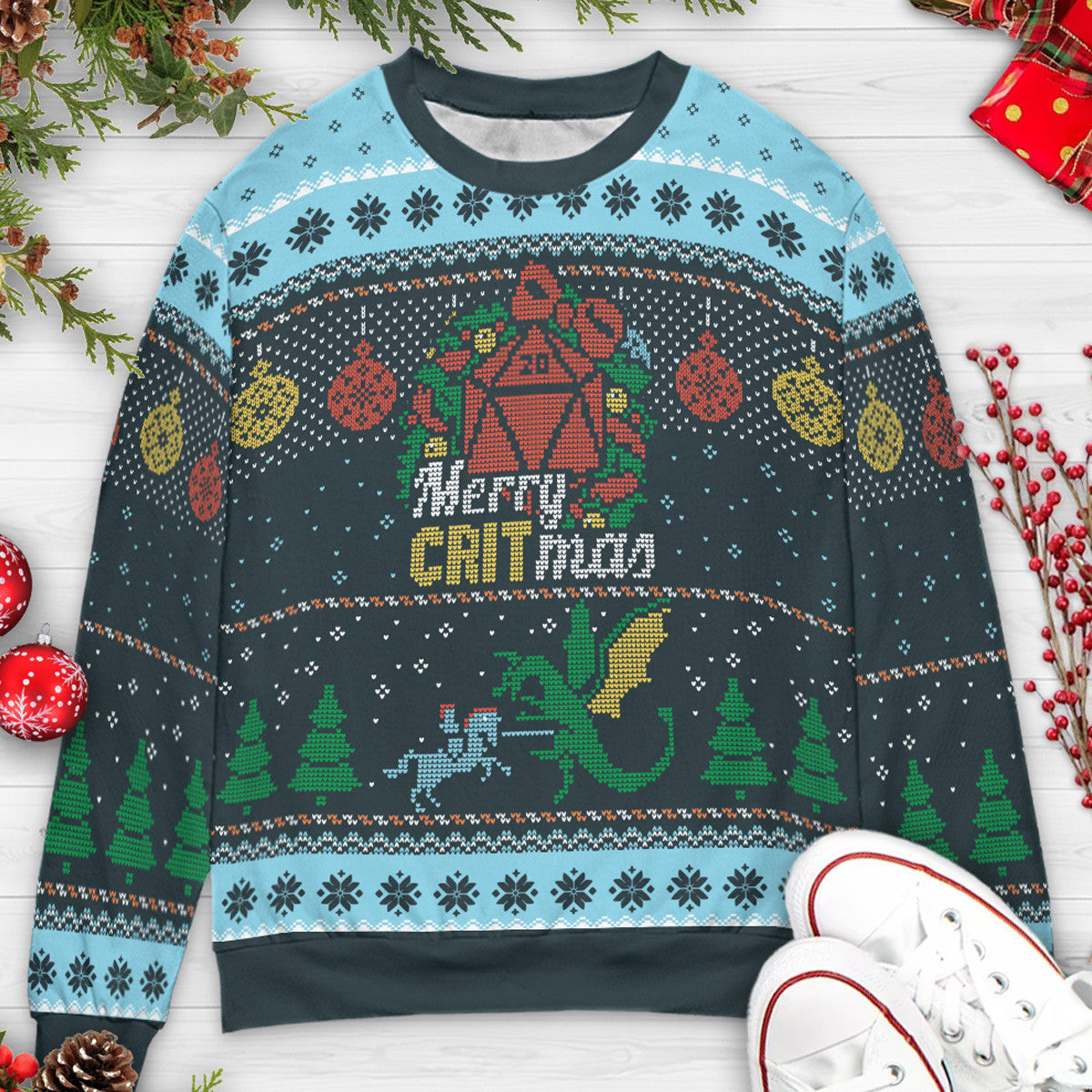 Ugly Christmas Sweatshirt - E9VWYJVS