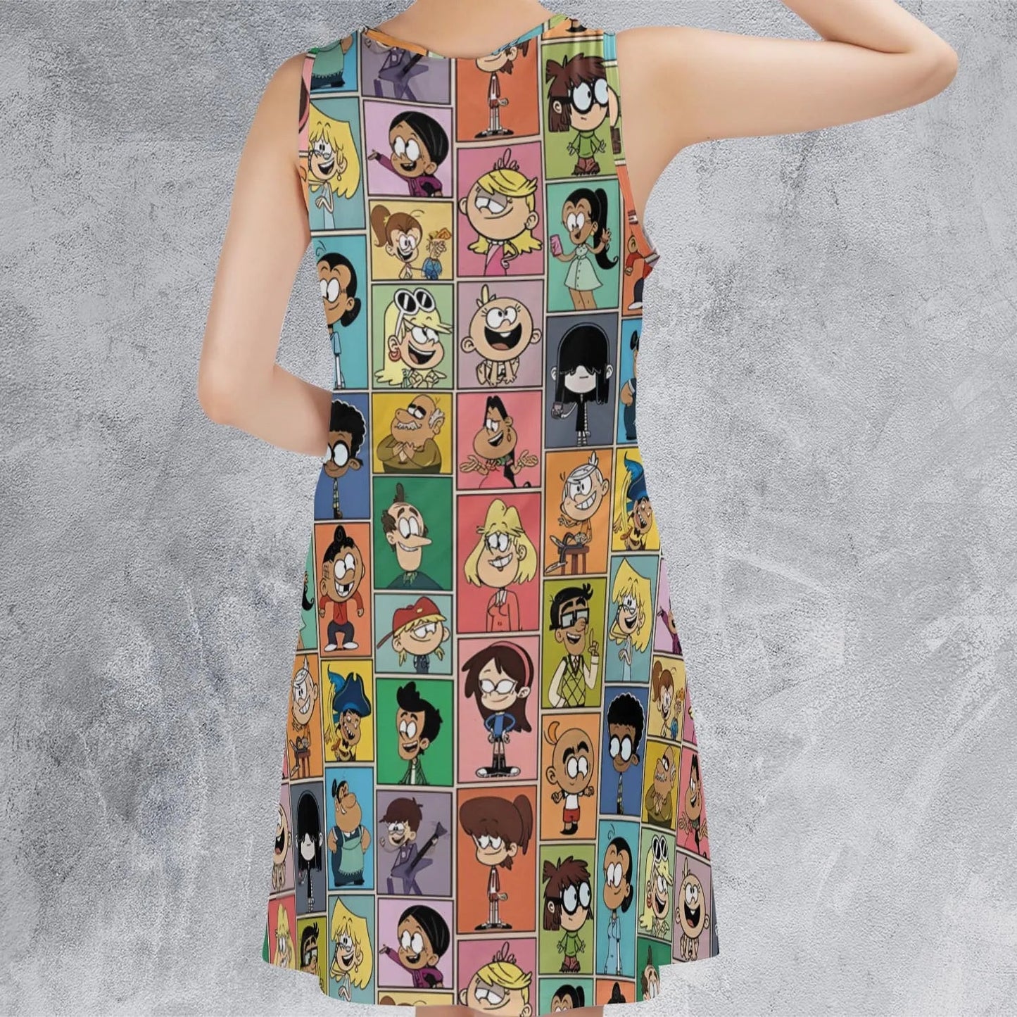 Casual Sleeveless Dress - ZPNLH3KV