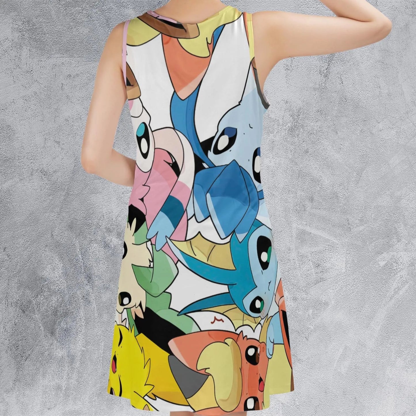 Casual Sleeveless Dress - RDRCXGM3