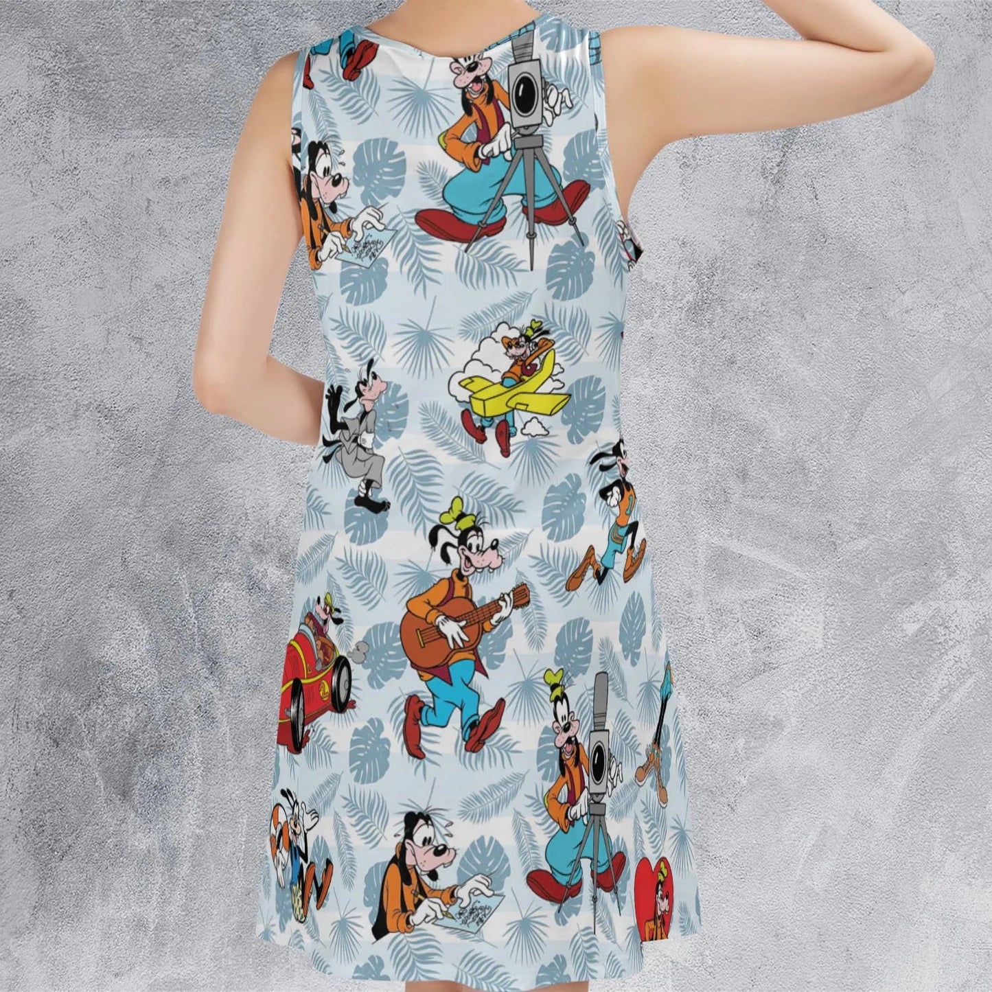 Casual Sleeveless Dress - GKV4M6NE