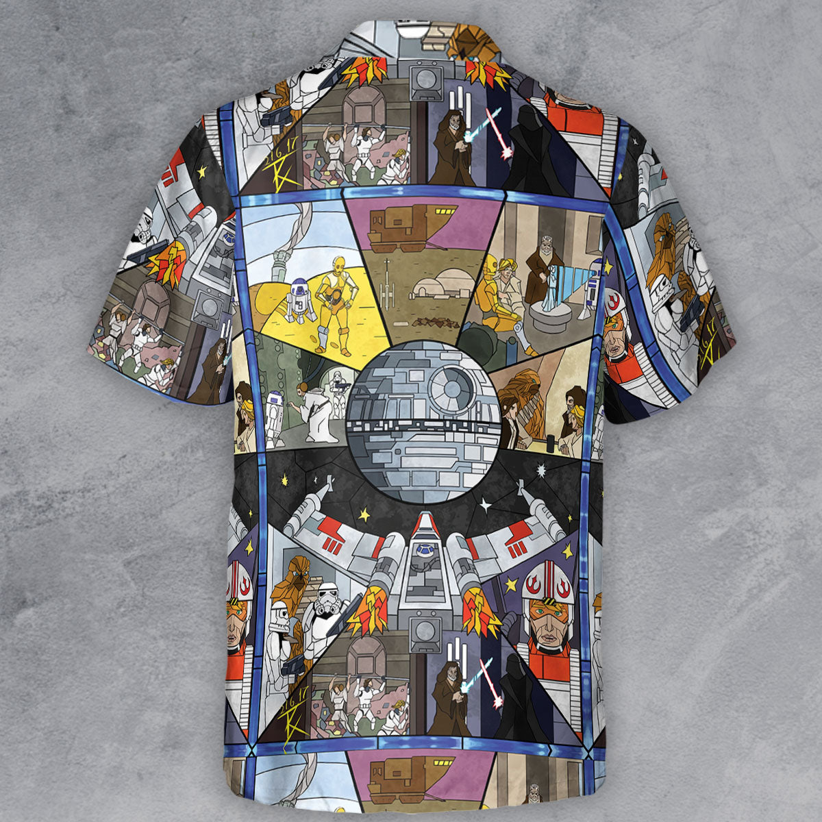 Short Sleeve Button Shirt - XY21Z24Y
