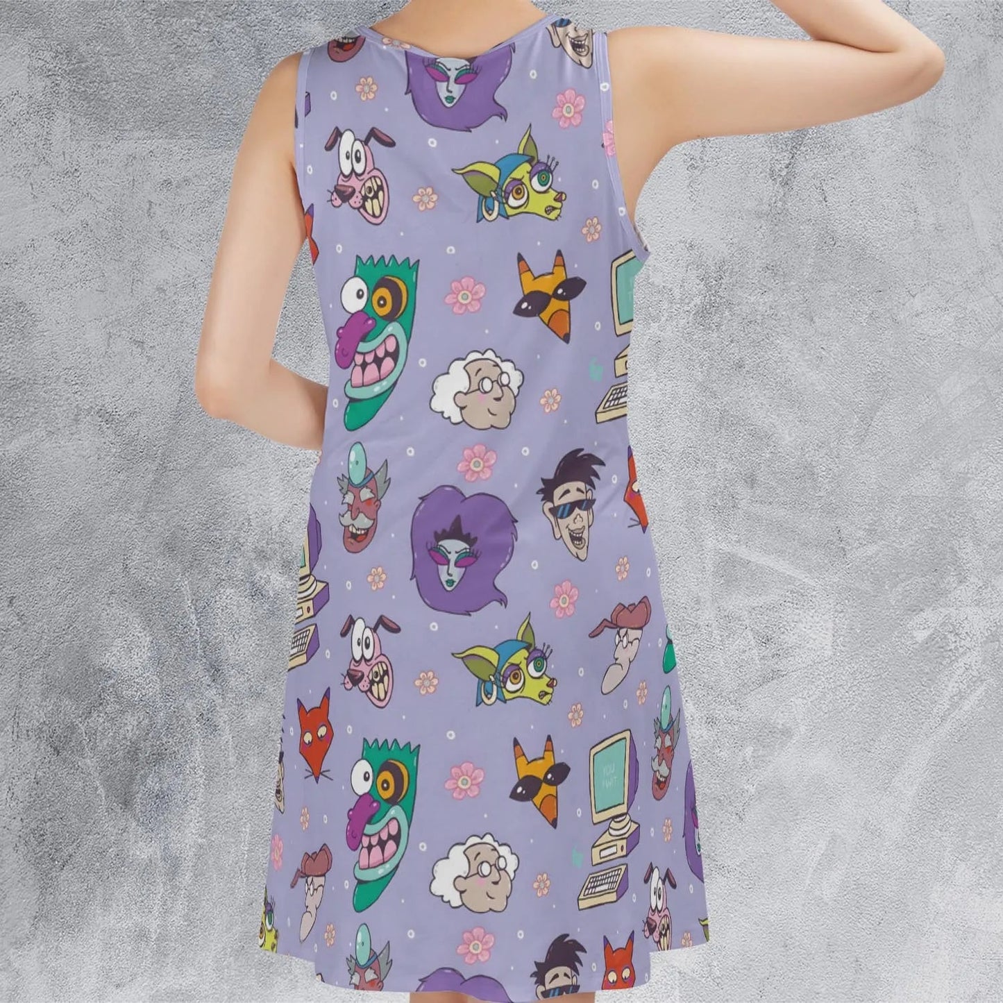 Casual Sleeveless Dress - LPW18LXT