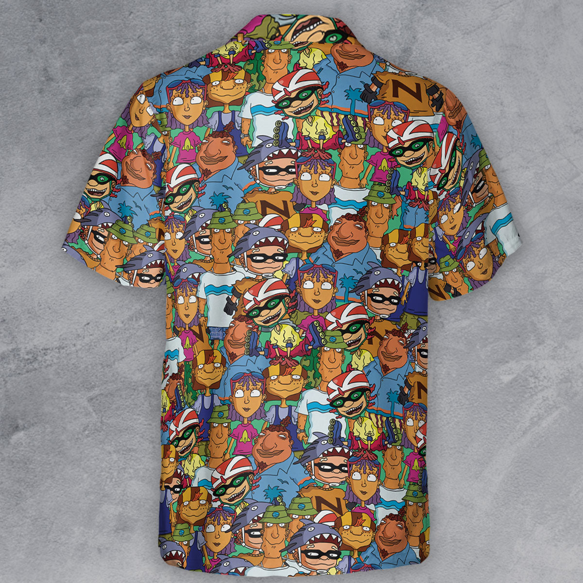 Short Sleeve Button Shirt - XLBBPURN
