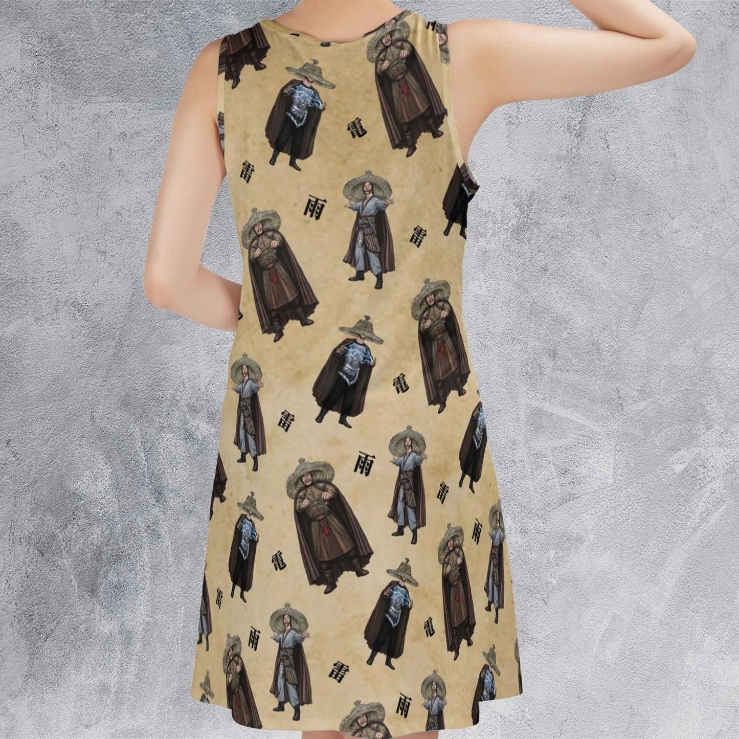 Casual Sleeveless Dress - RRQ4PGSX