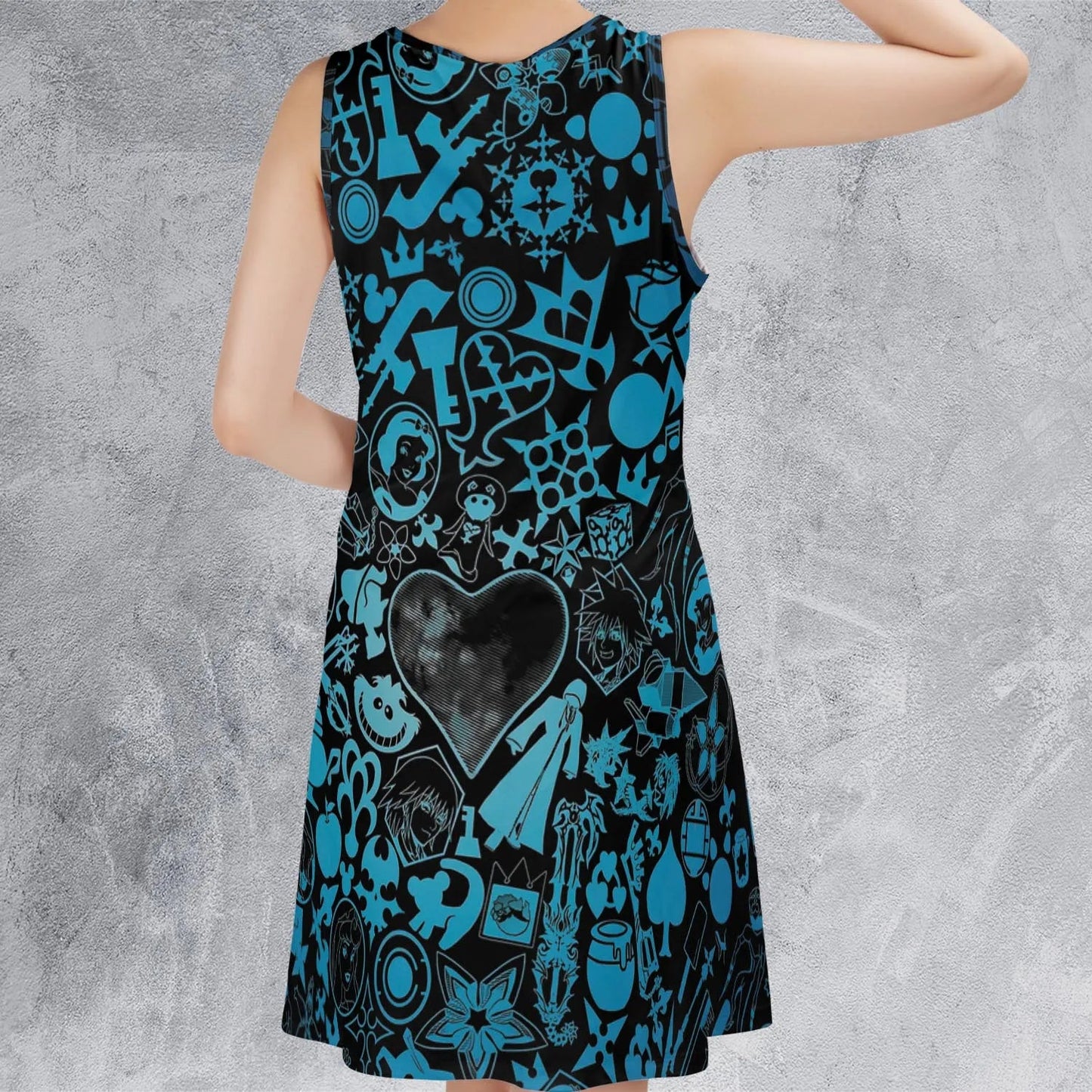 Casual Sleeveless Dress - RNFFJZYR