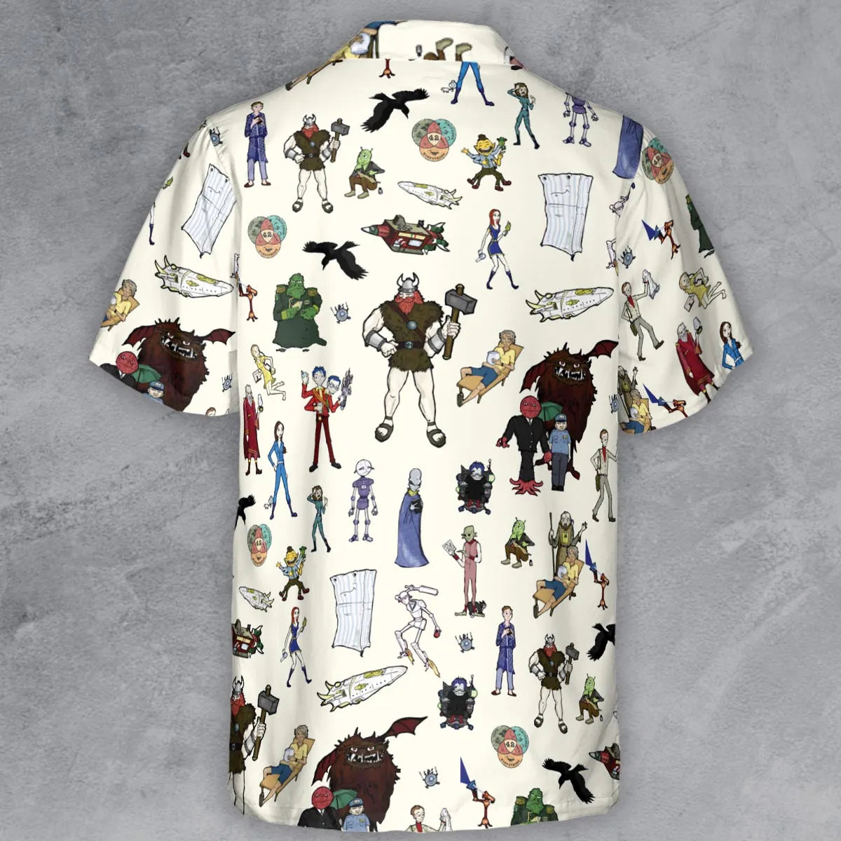 Short Sleeve Button Shirt - US21J5AM