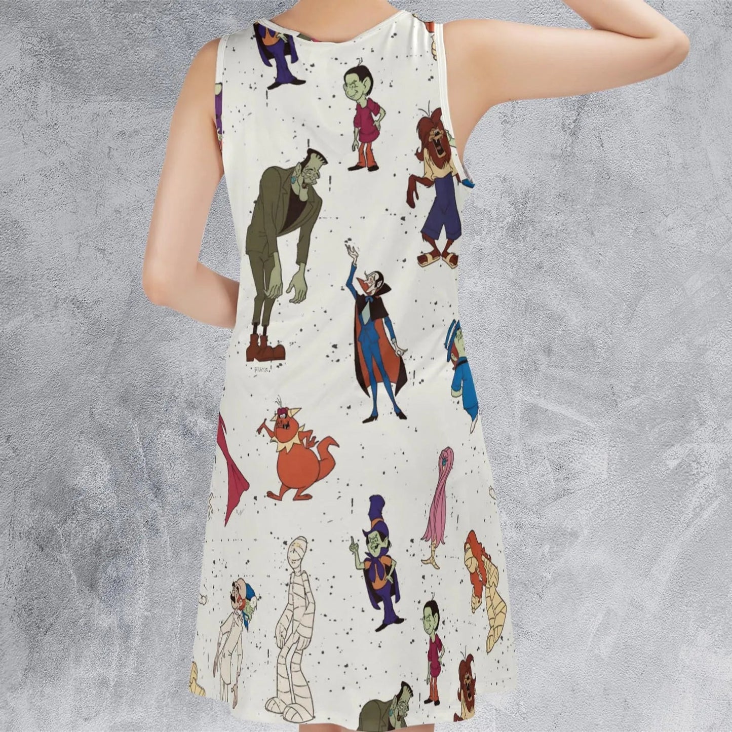 Casual Sleeveless Dress - LL8NJBHB