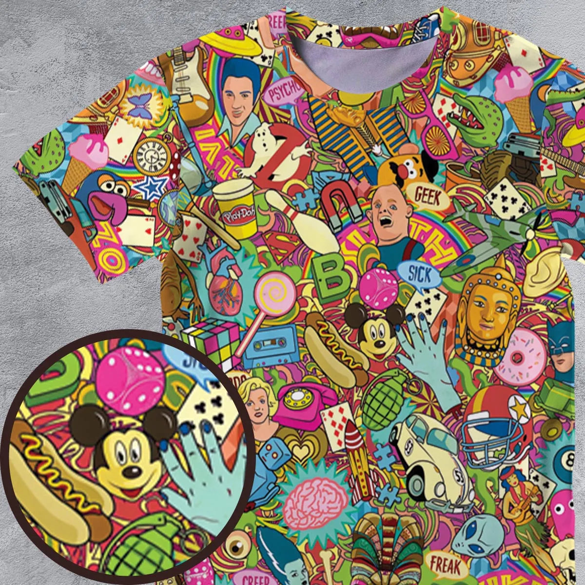 Full Print T-Shirt - 4FN6BB7H