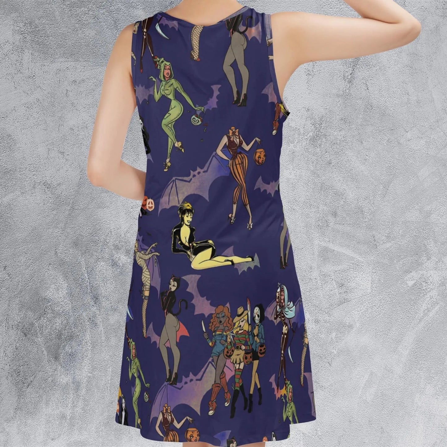 Casual Sleeveless Dress - S279S7YG