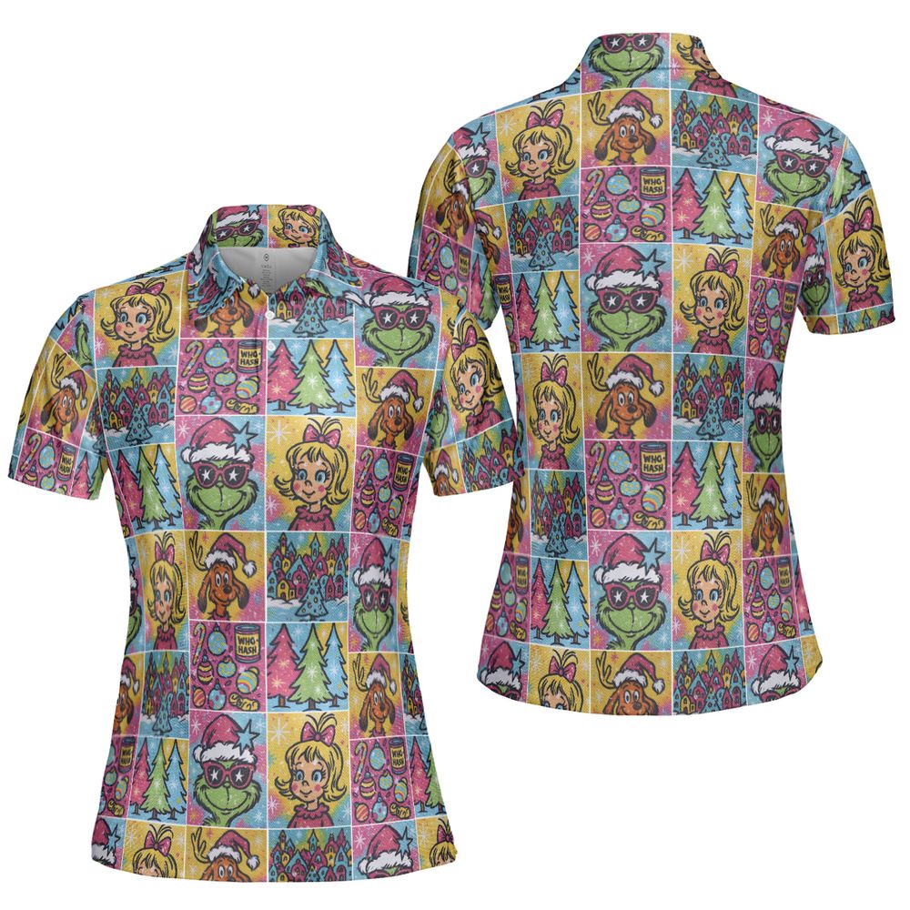 AOP Men/Women Polo Shirt - JQAFHWXQ - - 5