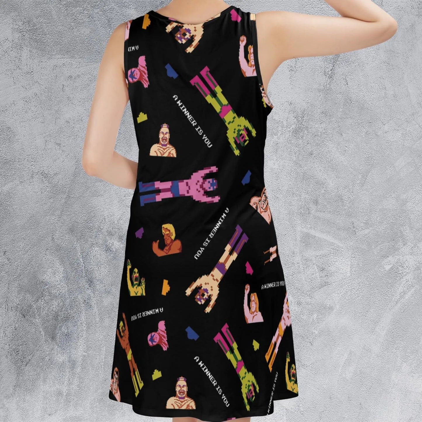 Casual Sleeveless Dress - T1NMT5YH