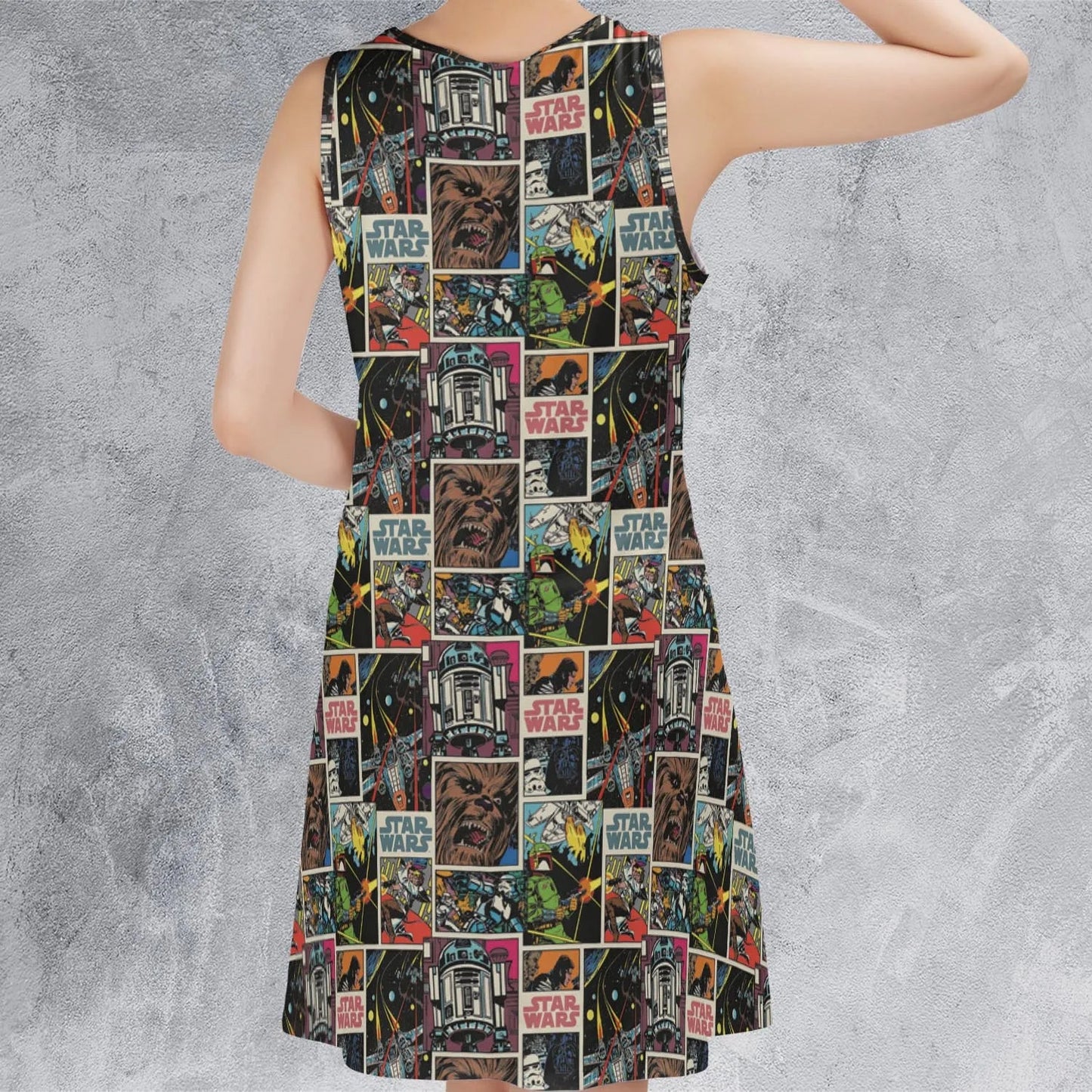 Casual Sleeveless Dress - UFXPBHQ9