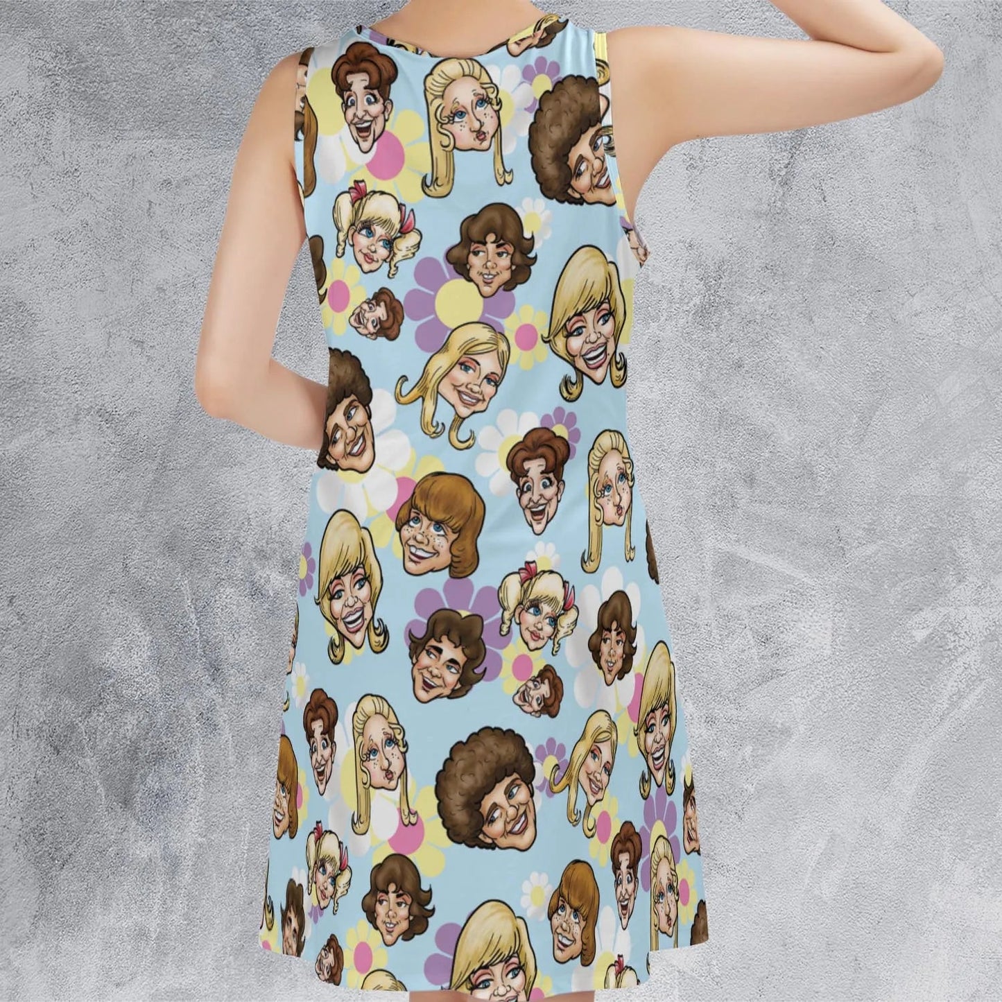 Casual Sleeveless Dress - K37P66U1
