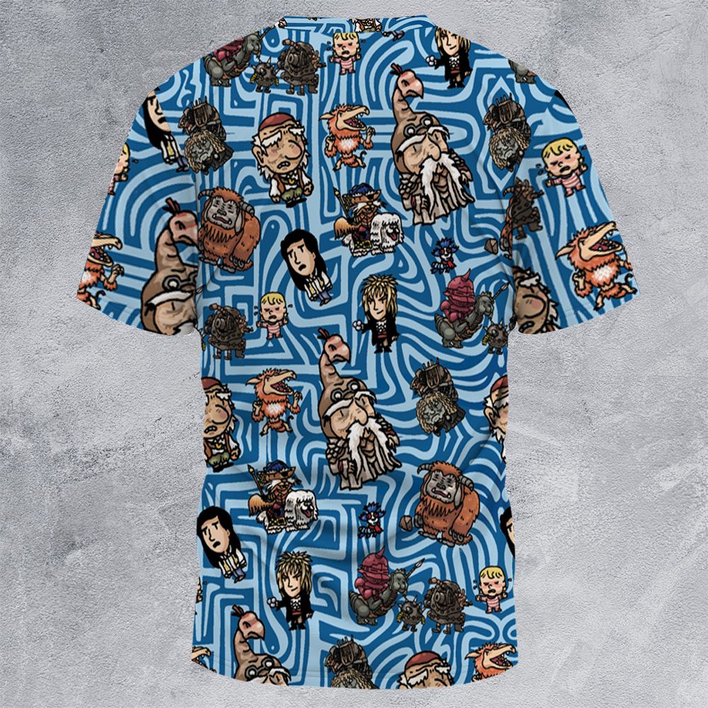 All-Over Print Unisex T-Shirt - 1KML3SSD - - 4