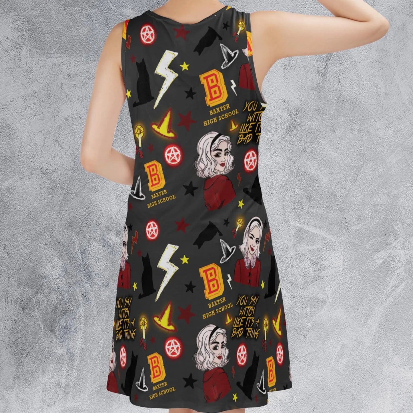 Casual Sleeveless Dress - 4YGFMMDA