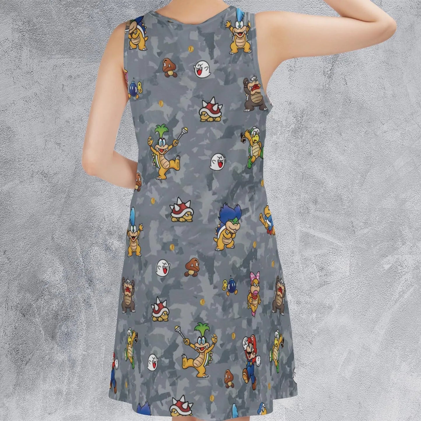 Casual Sleeveless Dress - 1N3RKBPK