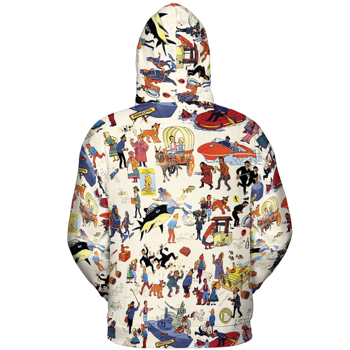 Full Print Hoodie - H8DHY9A3