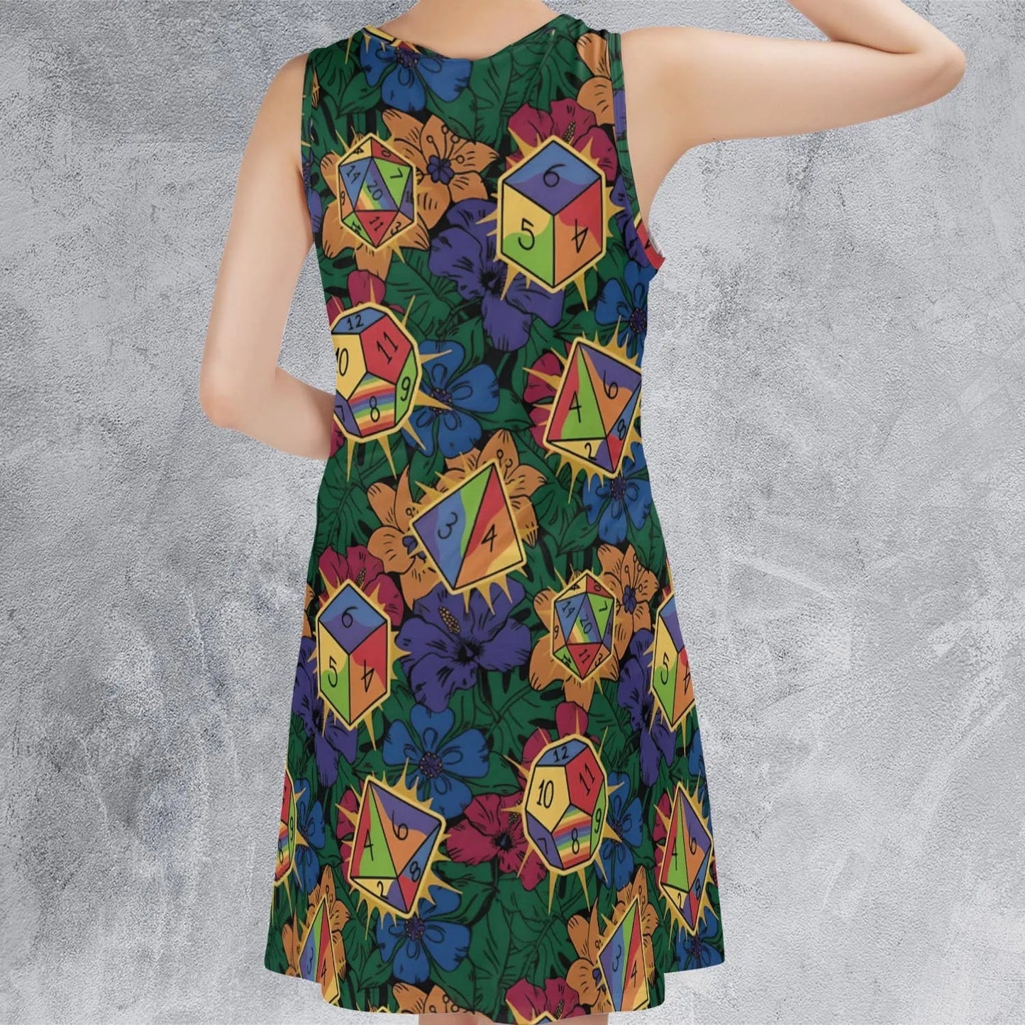 Casual Sleeveless Dress - AFFDRQSP