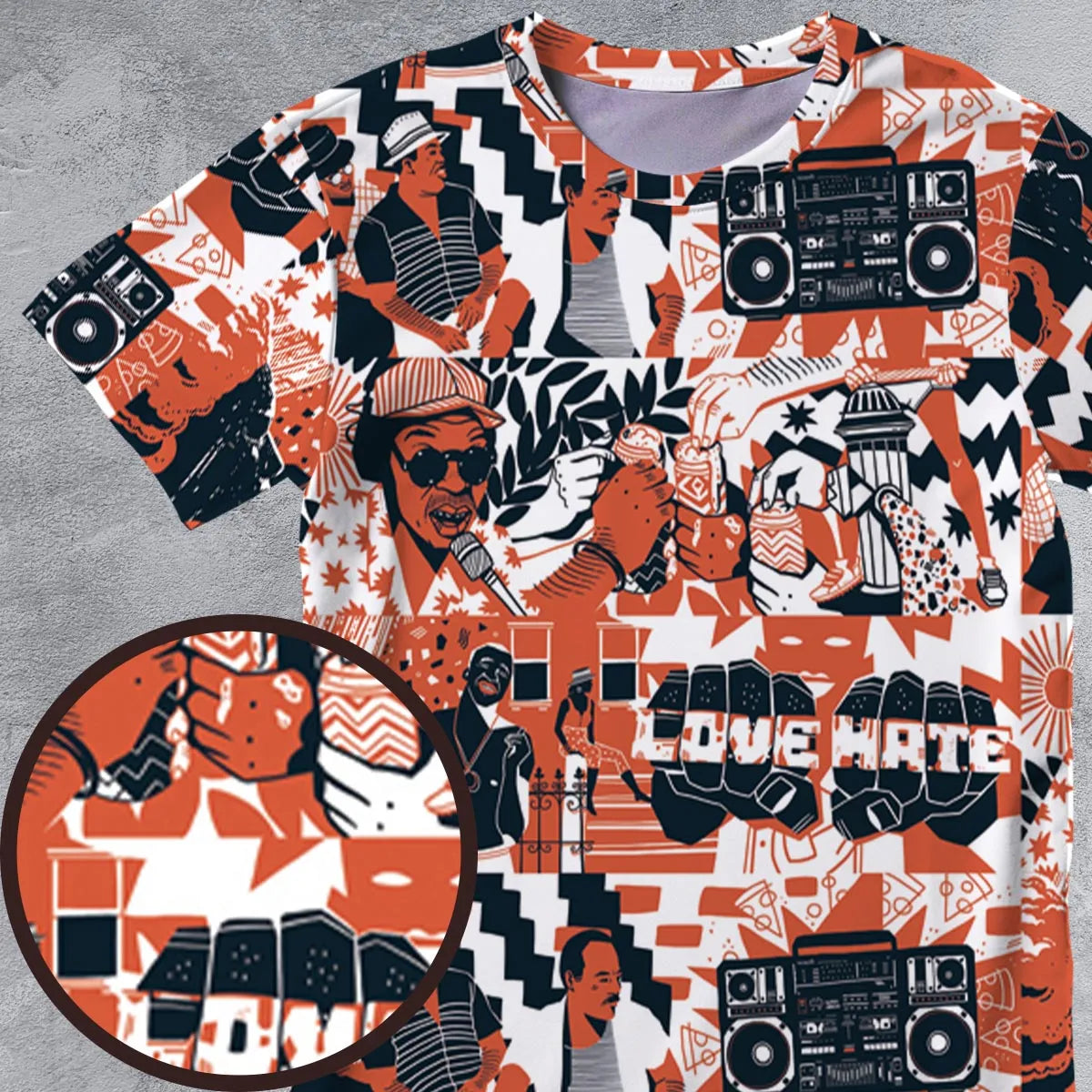 Full Print T-Shirt - B8JE2YBJ