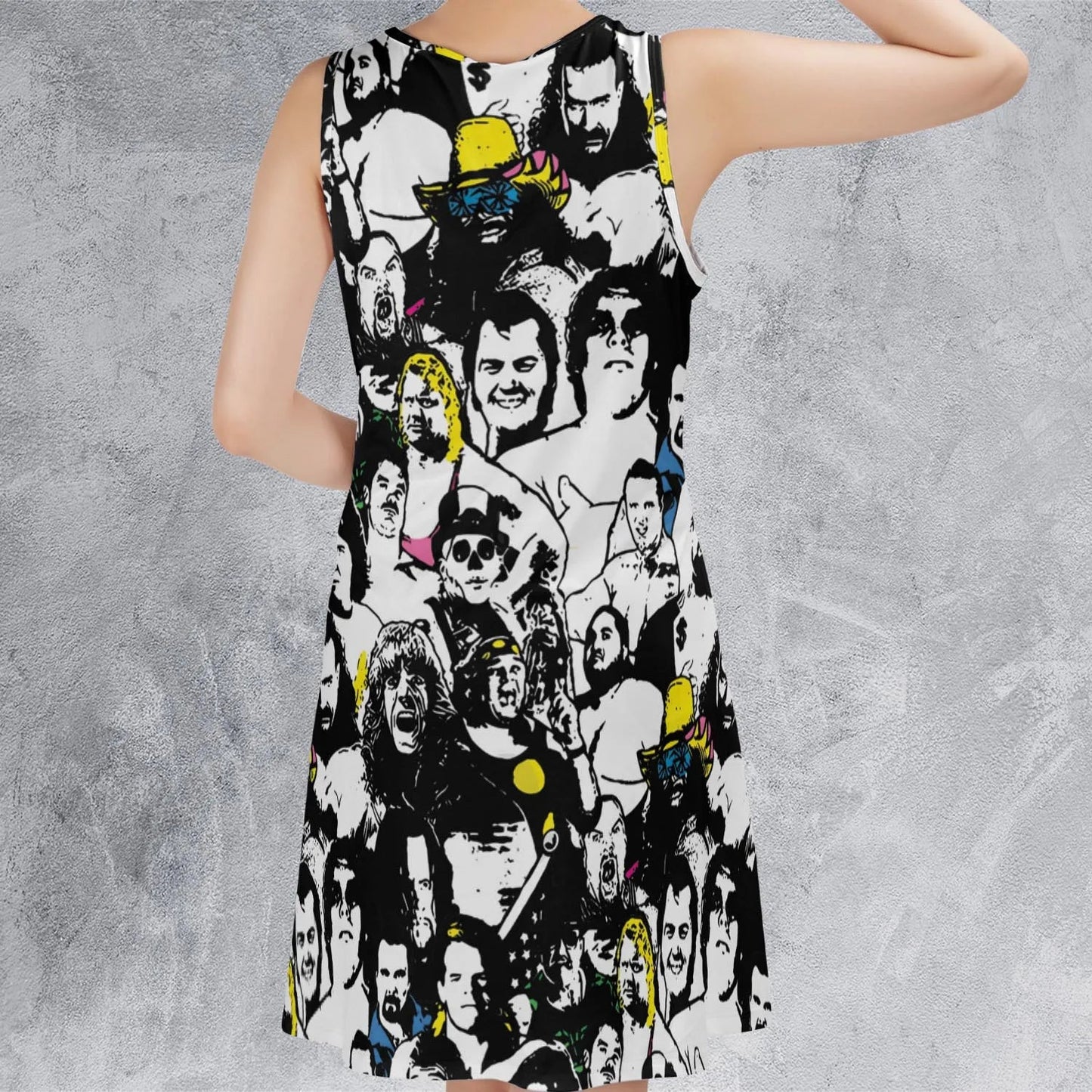 Casual Sleeveless Dress - 9QJ7LHGV