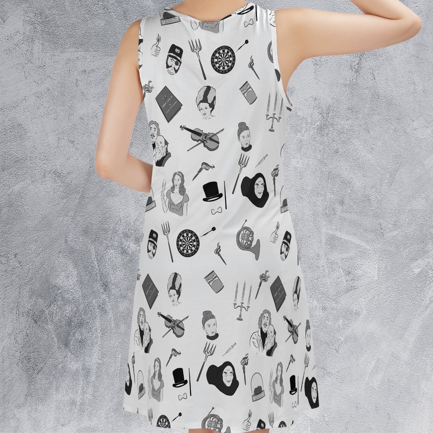 Casual Sleeveless Dress - 2EAW879S