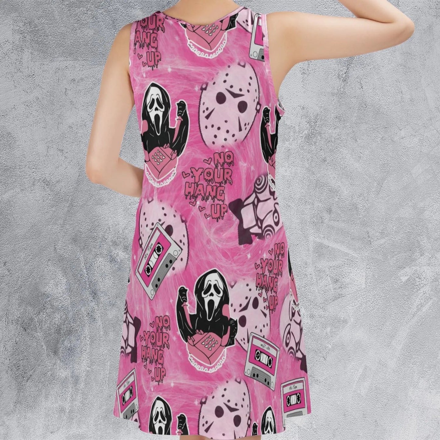 Casual Sleeveless Dress - ZANFDLEE