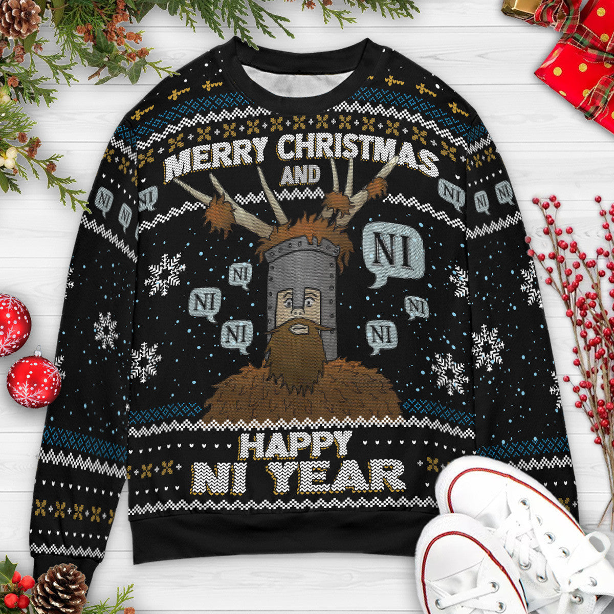 Ugly Christmas Sweatshirt - ZCH3WB7J