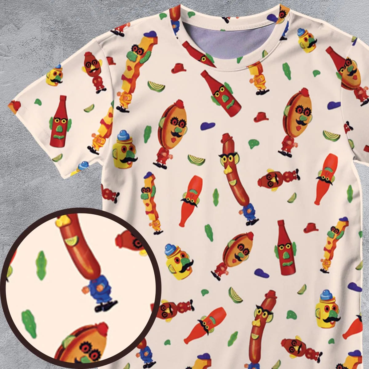 Full Print T-Shirt - BUHKXREB